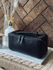 Toalettmappe RIO - Black leather