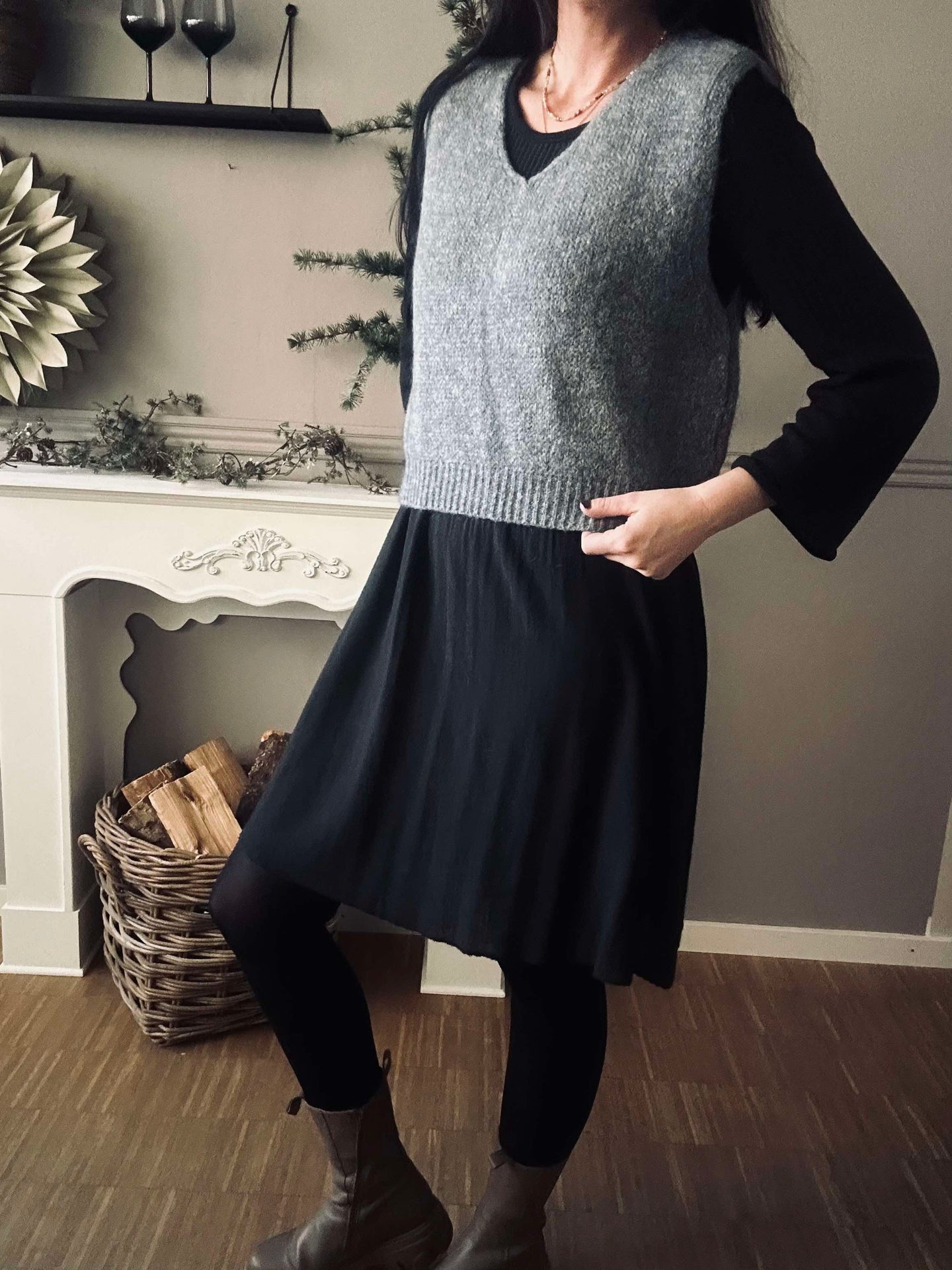 Kjole Sally black