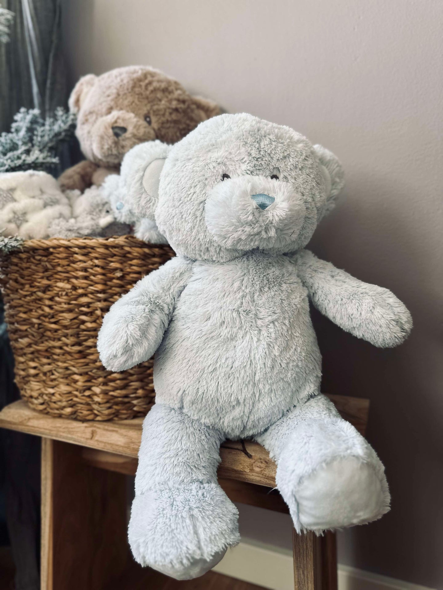 Bamse 43cm - Blå