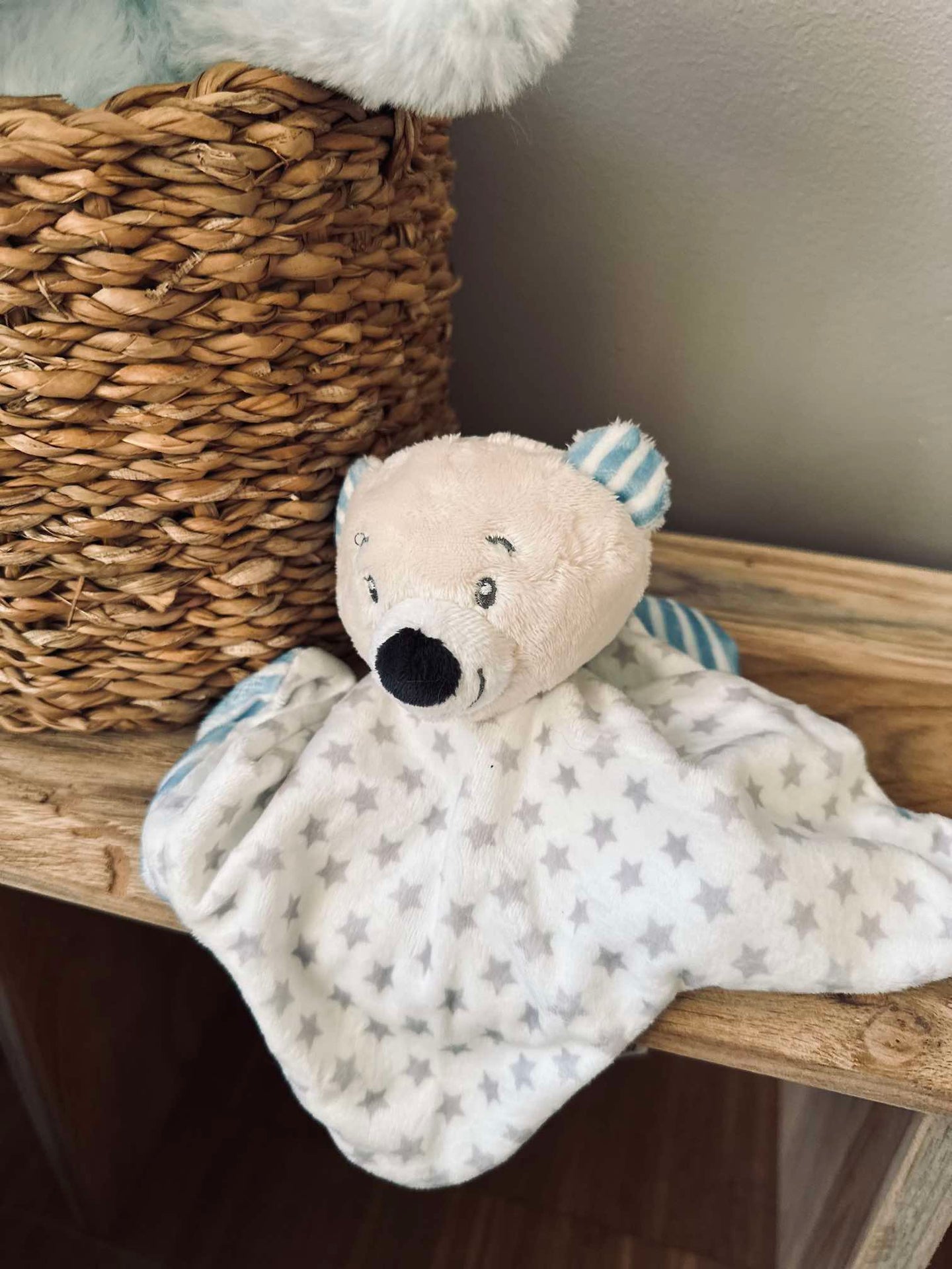 Koseklut til baby - Lyseblå
