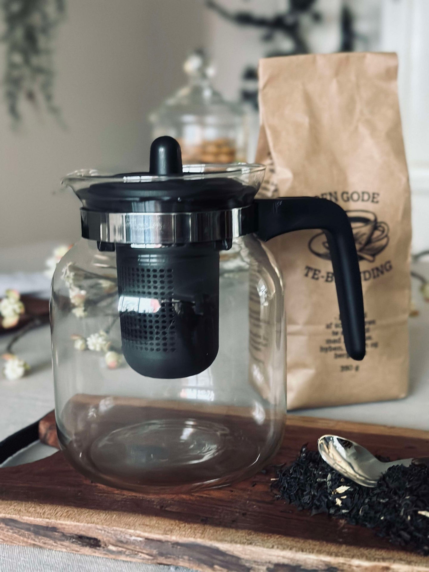 Tekanne i glass - 1500 ml.