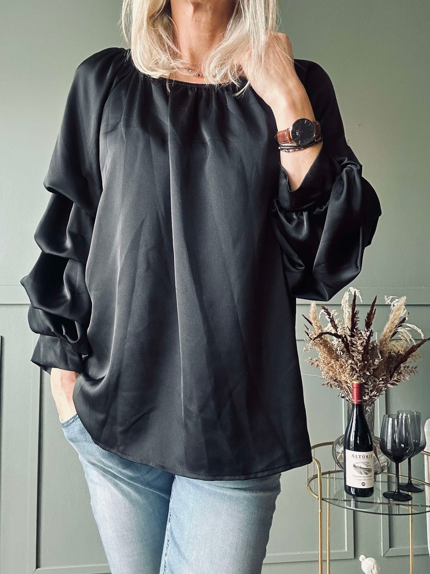 Bluse Jenny - Silkelook