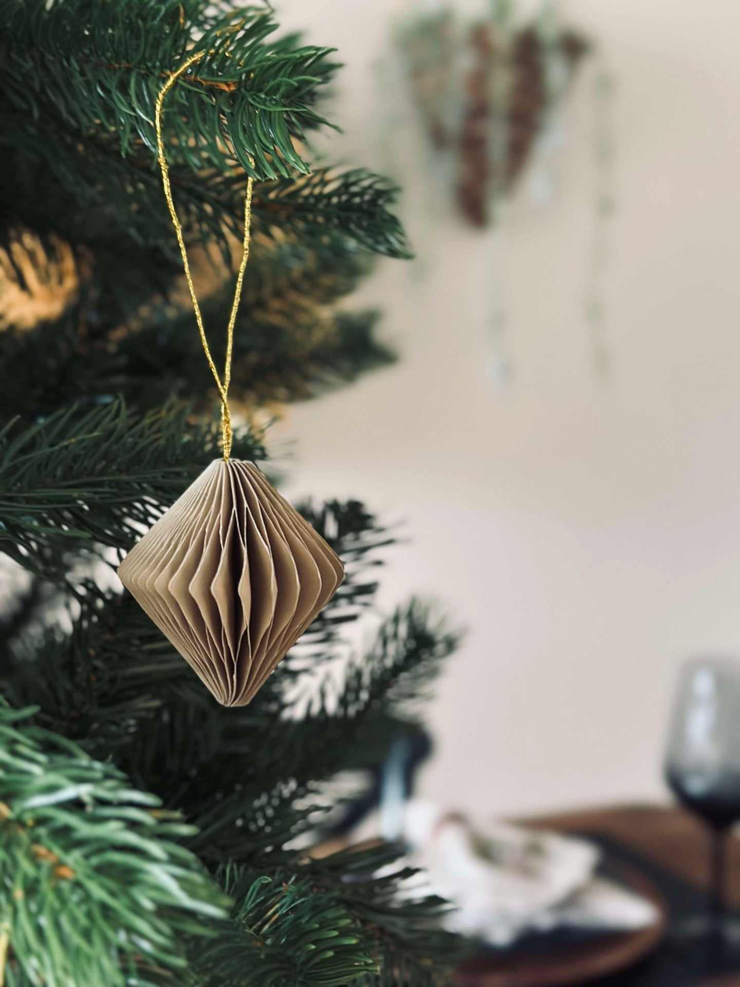 Juleoppheng i papir Small - 9 stk