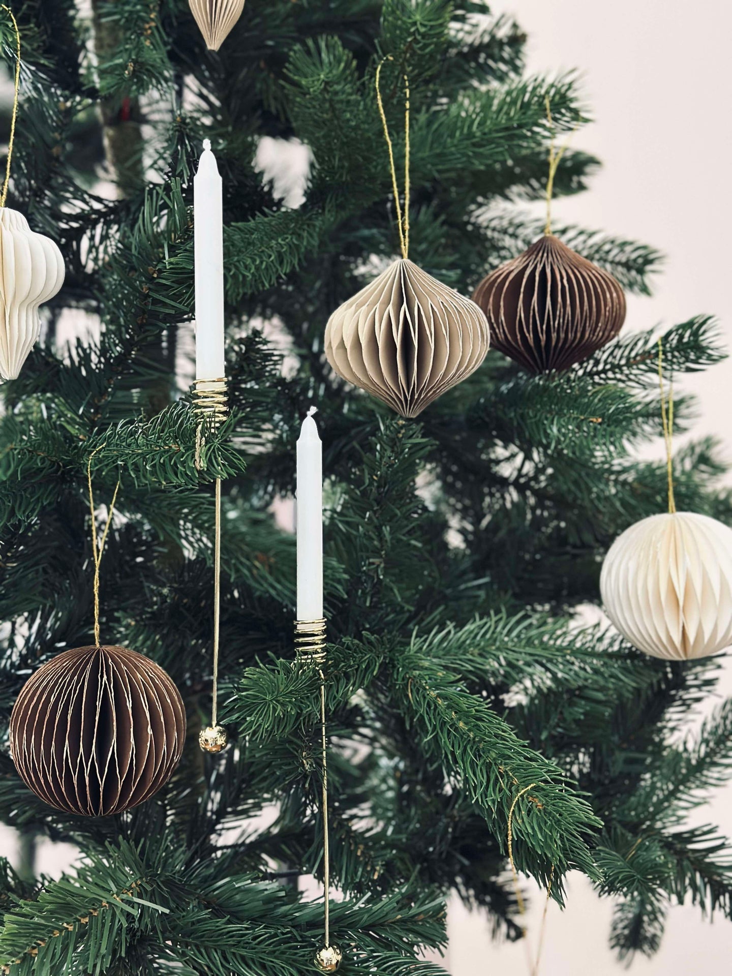 Juleoppheng i papir Small - 9 stk