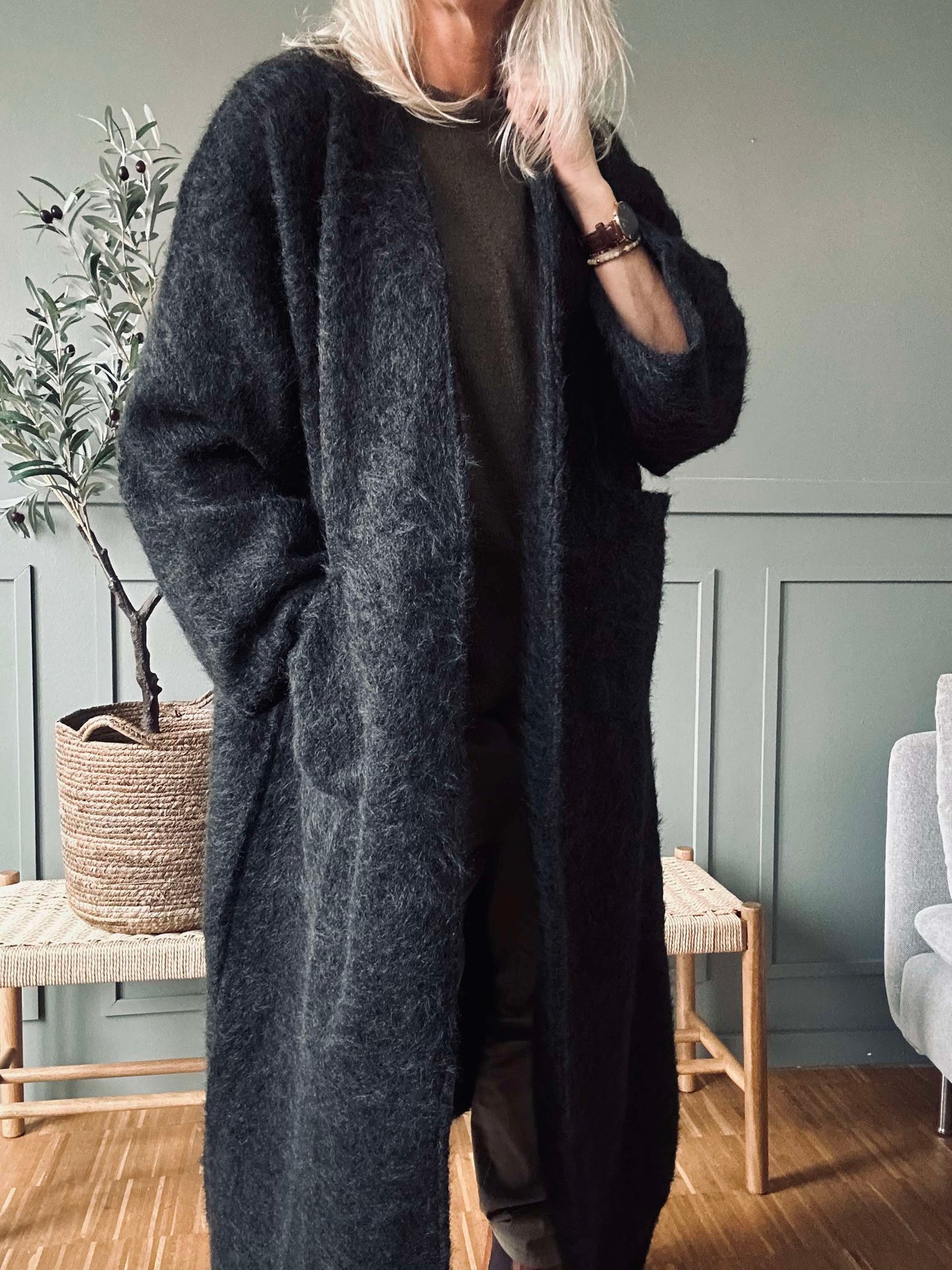 Jakke Belina - Oversize Black