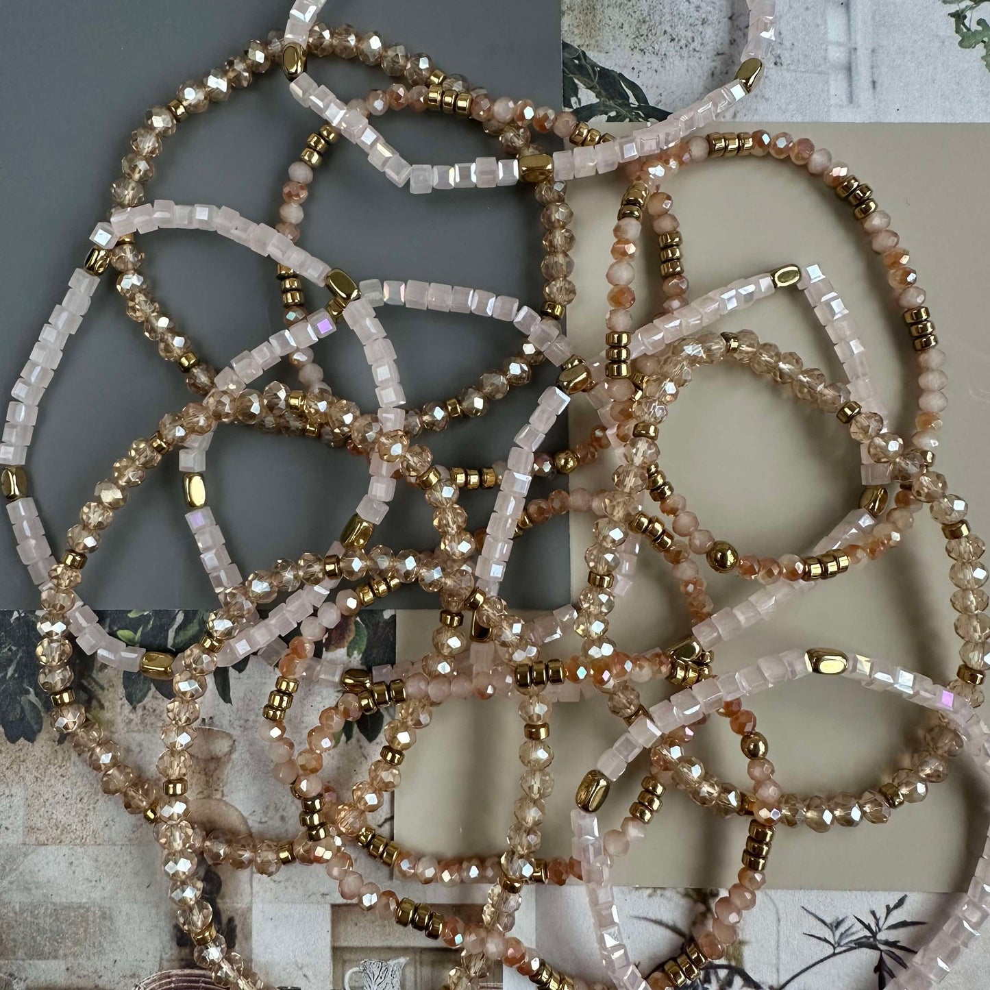 Armbånd Merle Natur - Sett med 3 stk