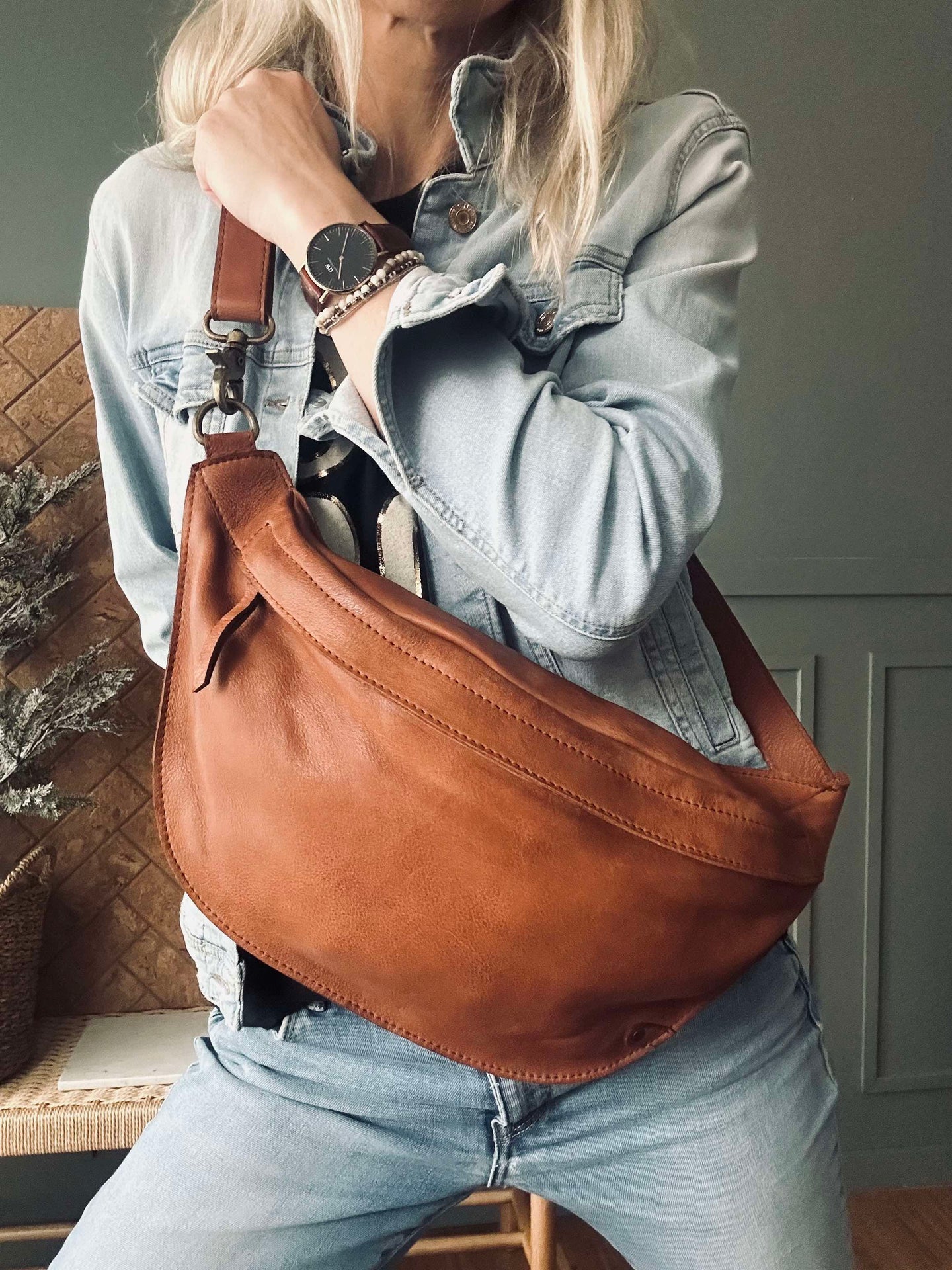 Bumbag Vintage Cognac