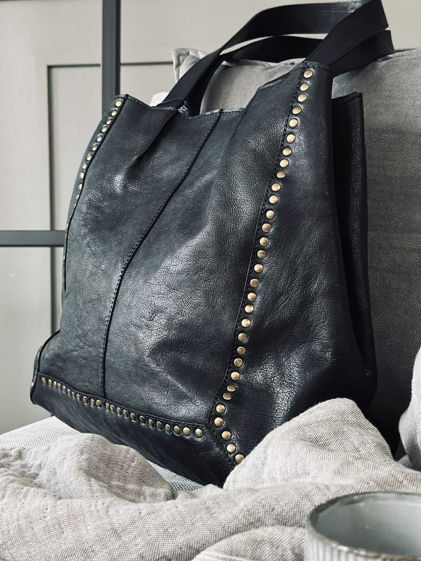 Shopper Raw Vintage black