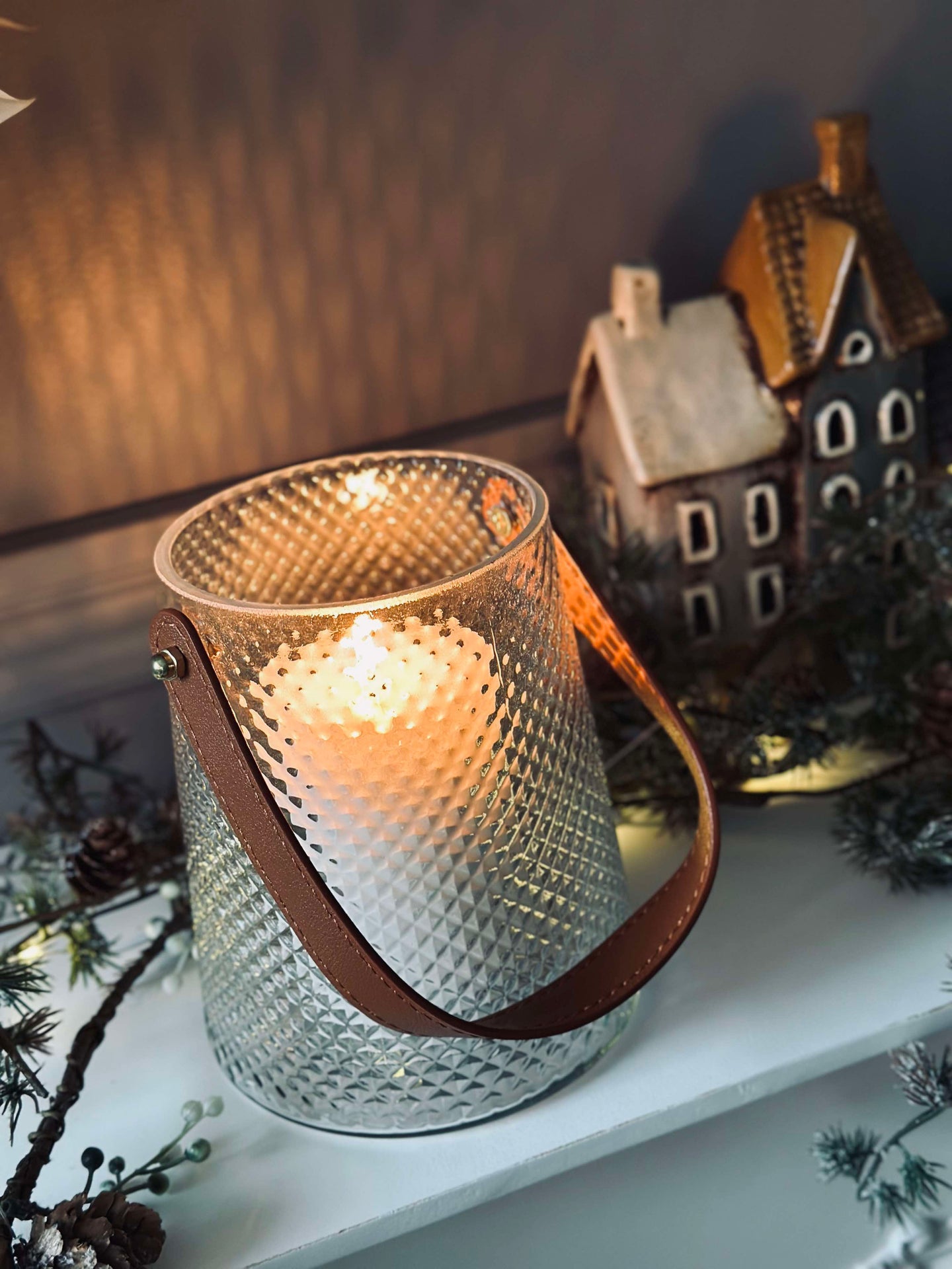 Lanterne i glass - Klar