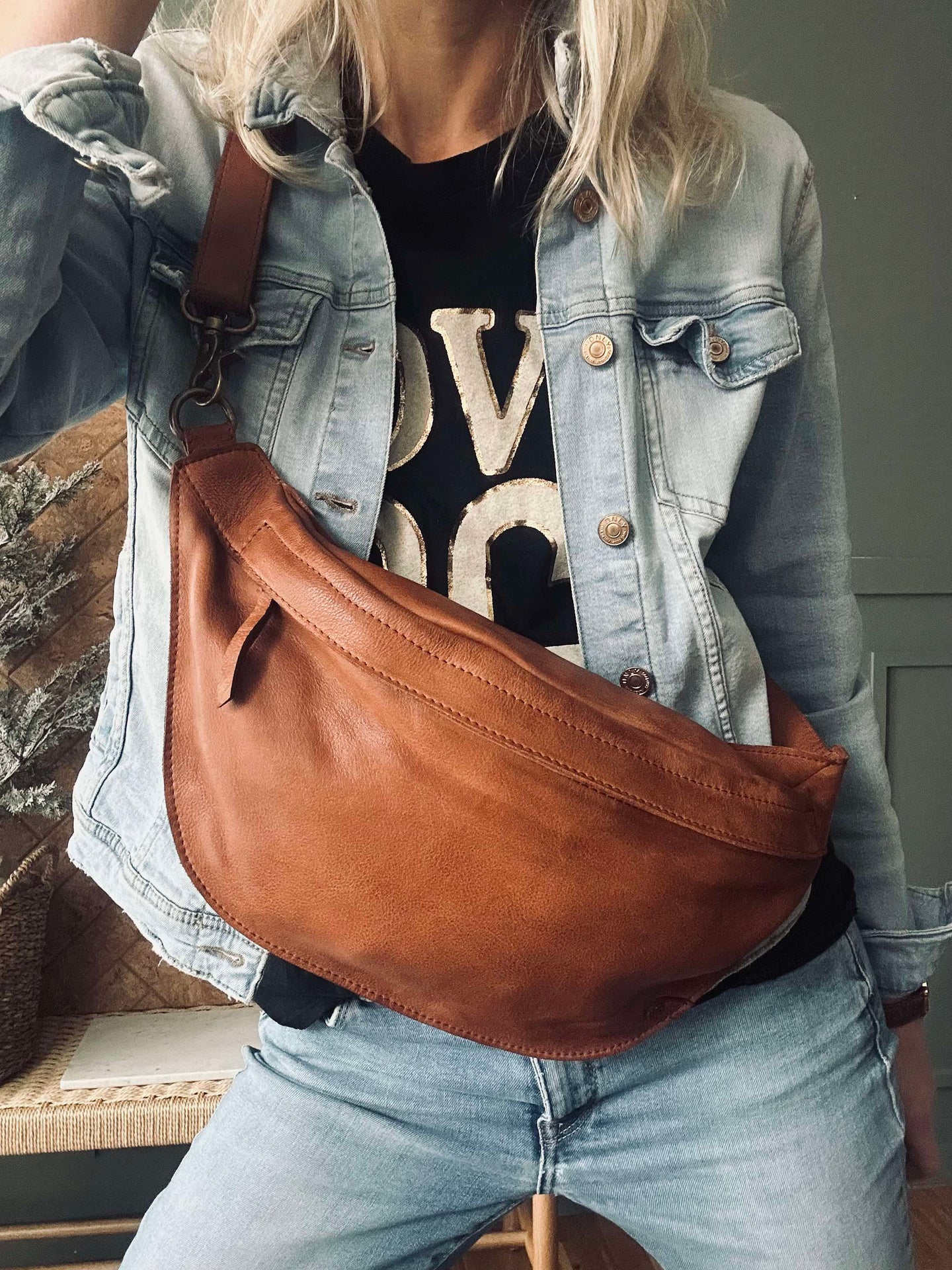Bumbag Vintage Cognac