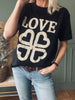 T-skjorte LOVE Black