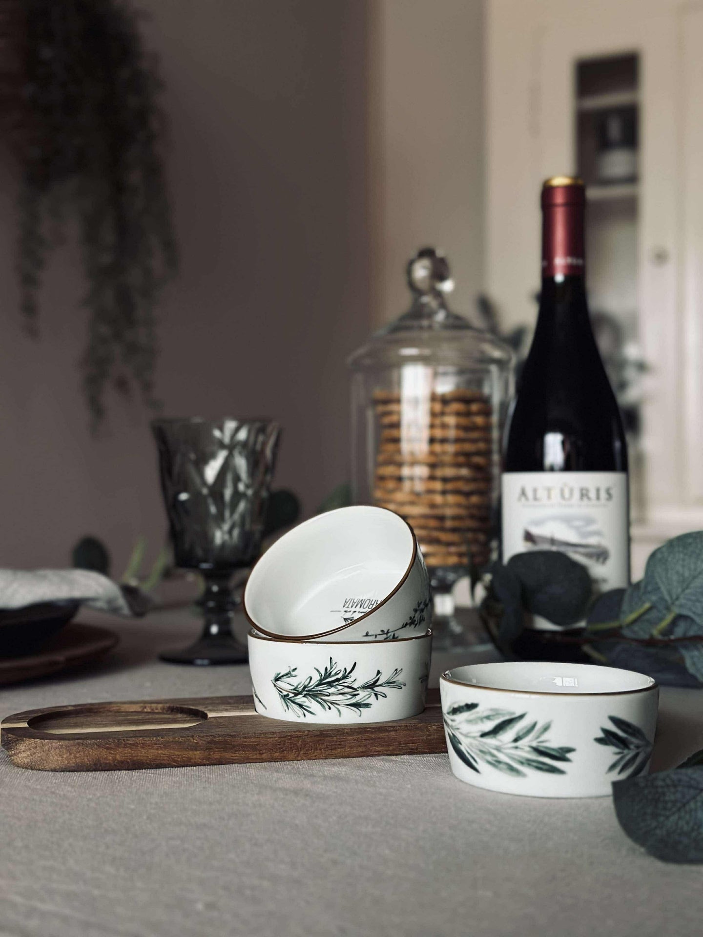 Tapas - 3 skåler og fat