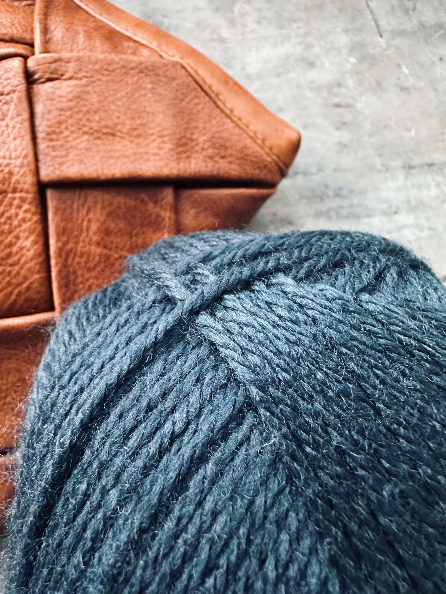 Garn Akryl 200 gram - Navy