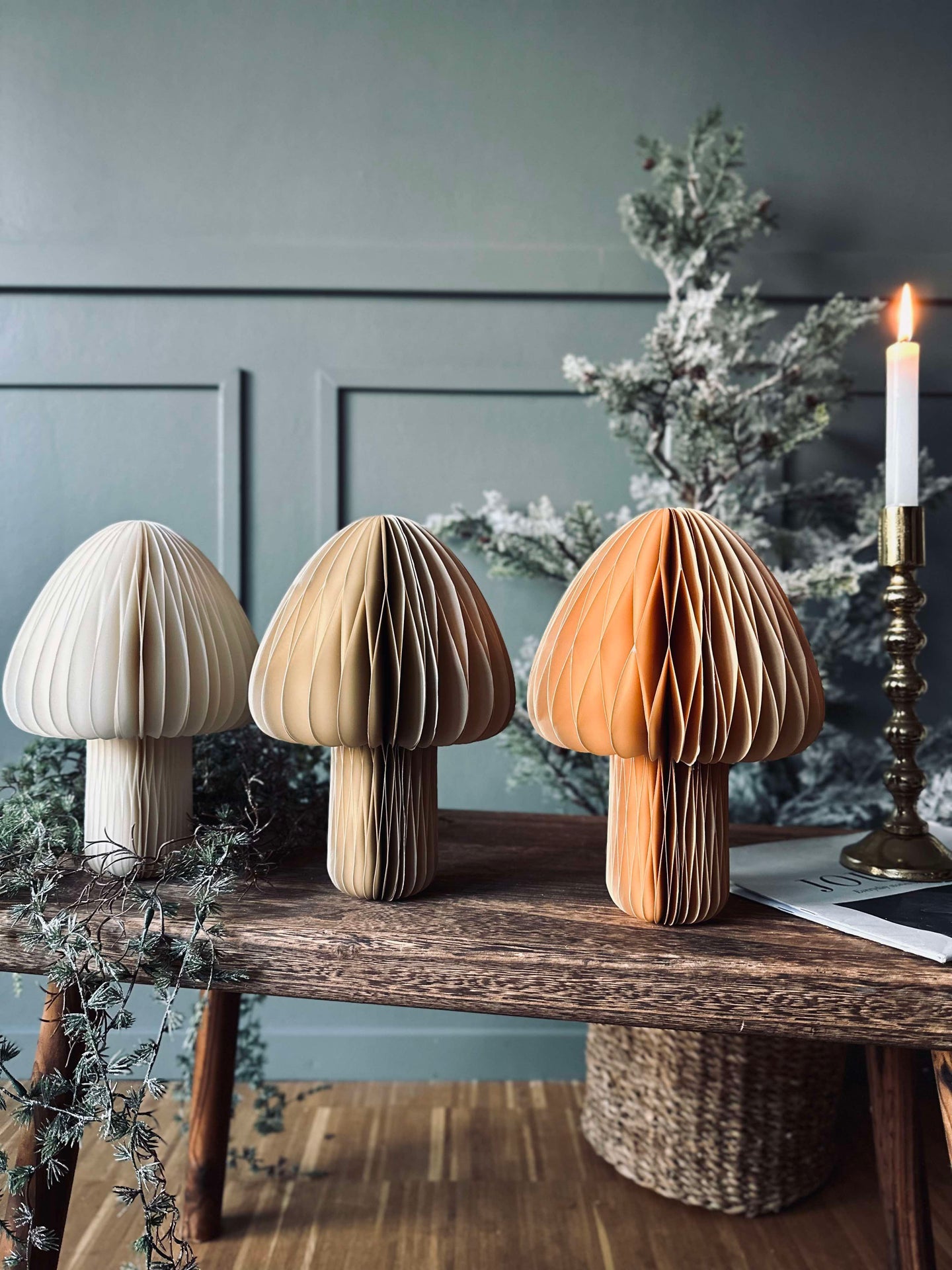 Mushroom No.2 - 1 stk Medium - COLOR MIX