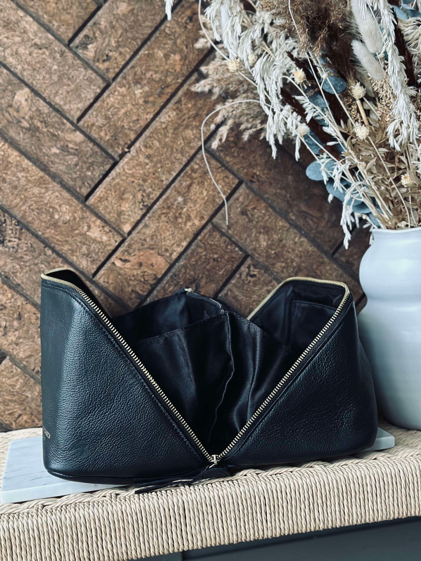 Toalettmappe Halima Black - Large