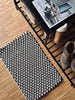 Matte i flettet bomull - Brun