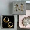 Øreringer Baby mini 18K forgylt