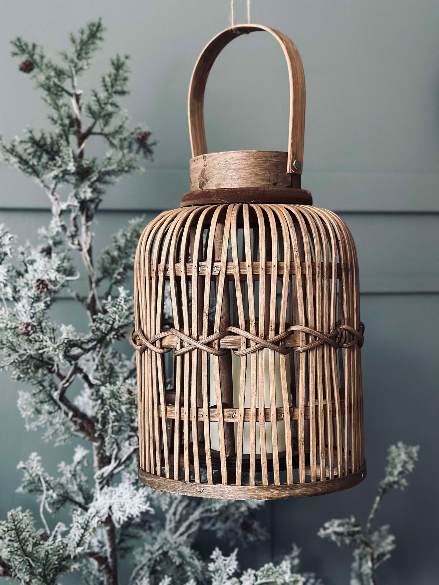 Lanterne med LED-lys - Liten