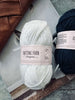 Garn Polyester 50 gram - Hvit