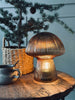 Mushroom med riller 25cm - Gyllen
