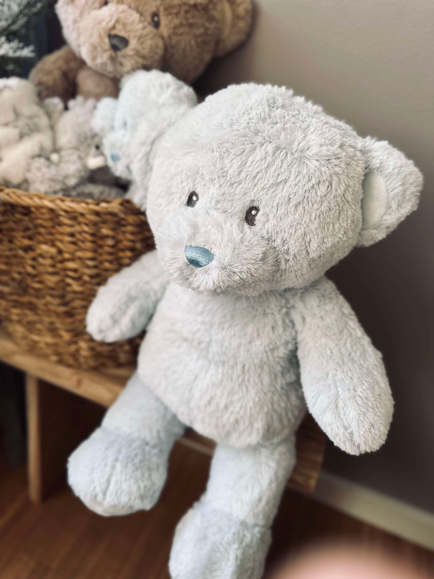 Bamse 43cm - Blå