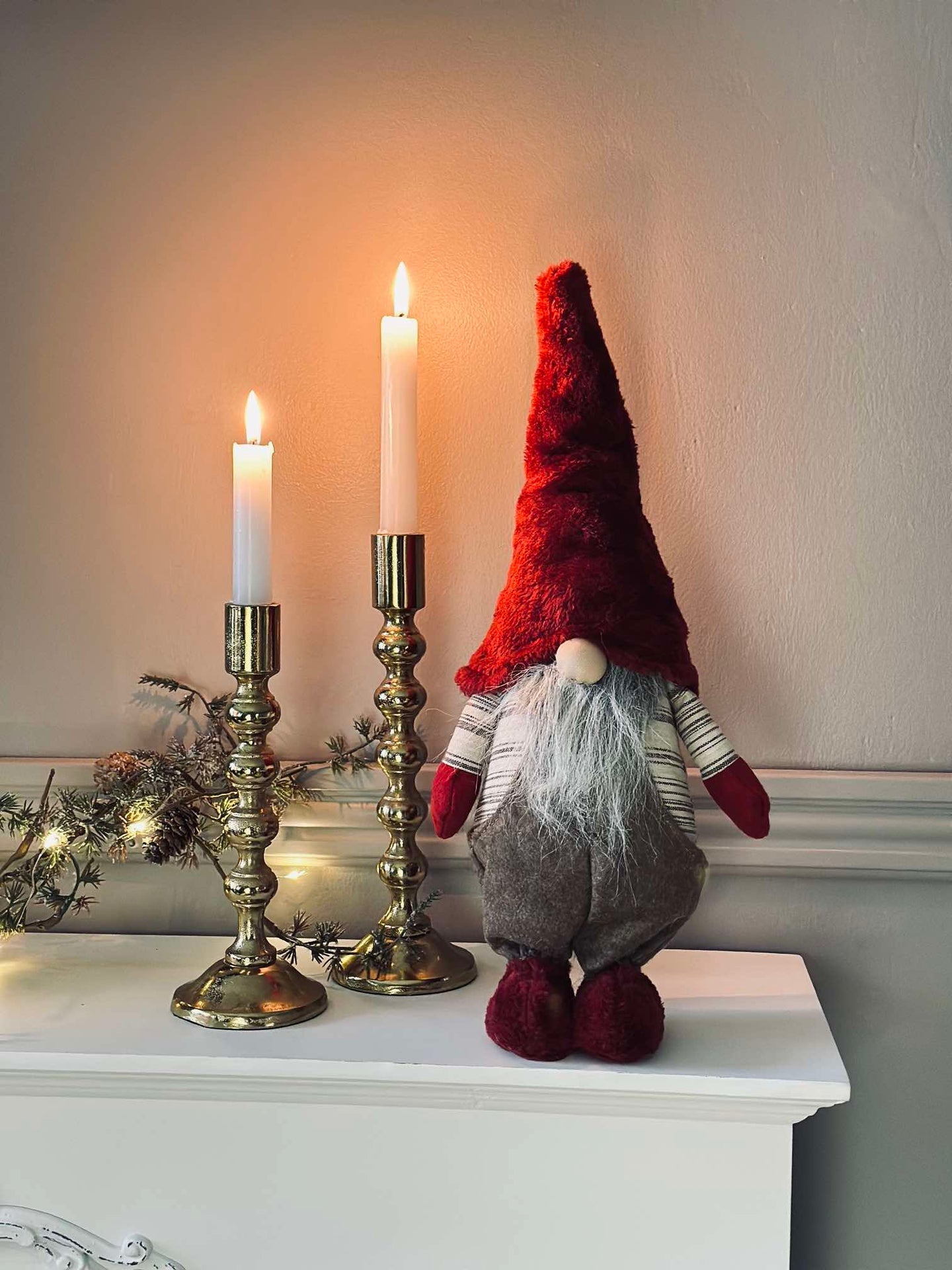Nisse med skjegg - Stående
