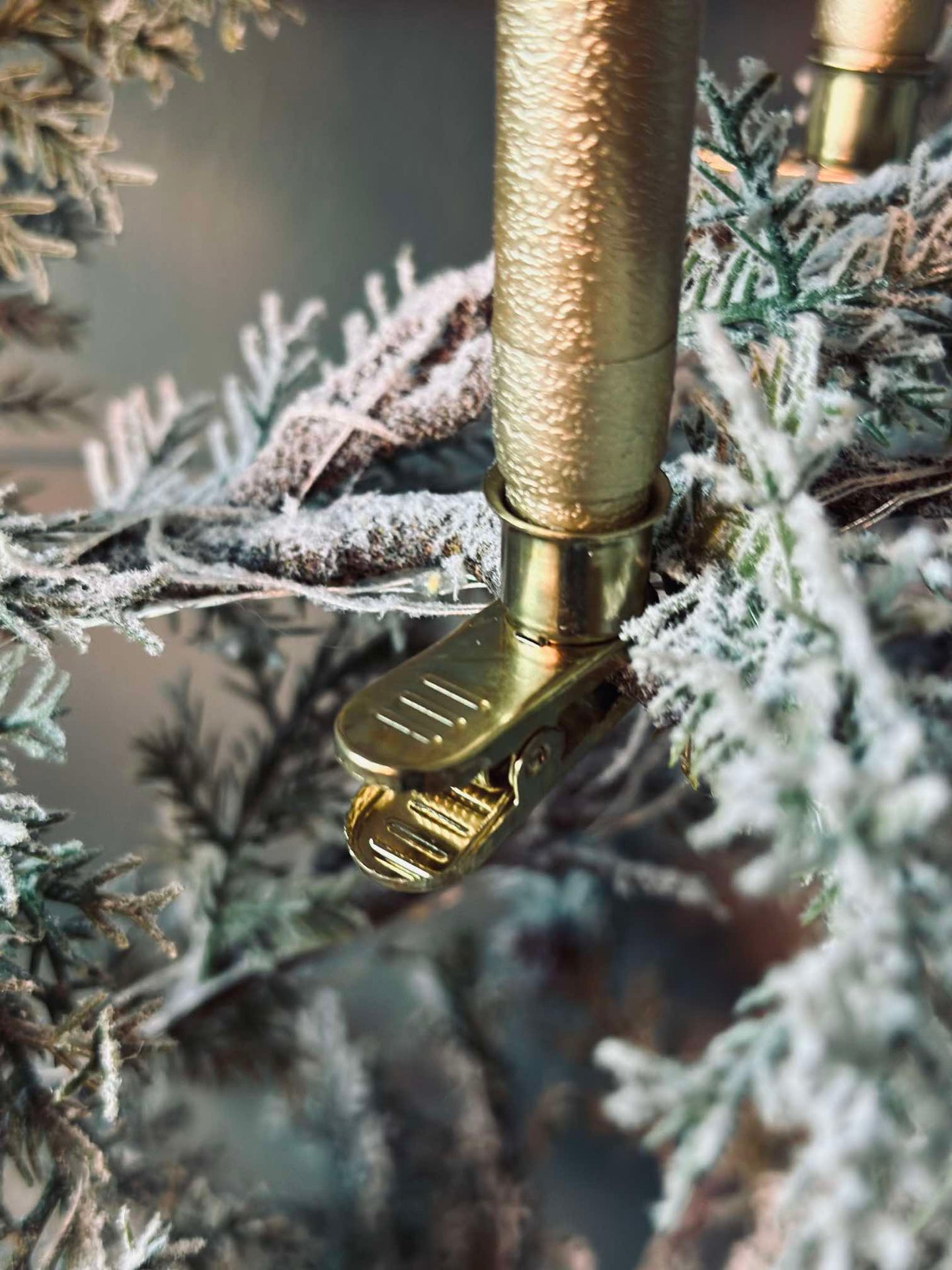 LED Juletrelys Gull - Sett med 10 stk