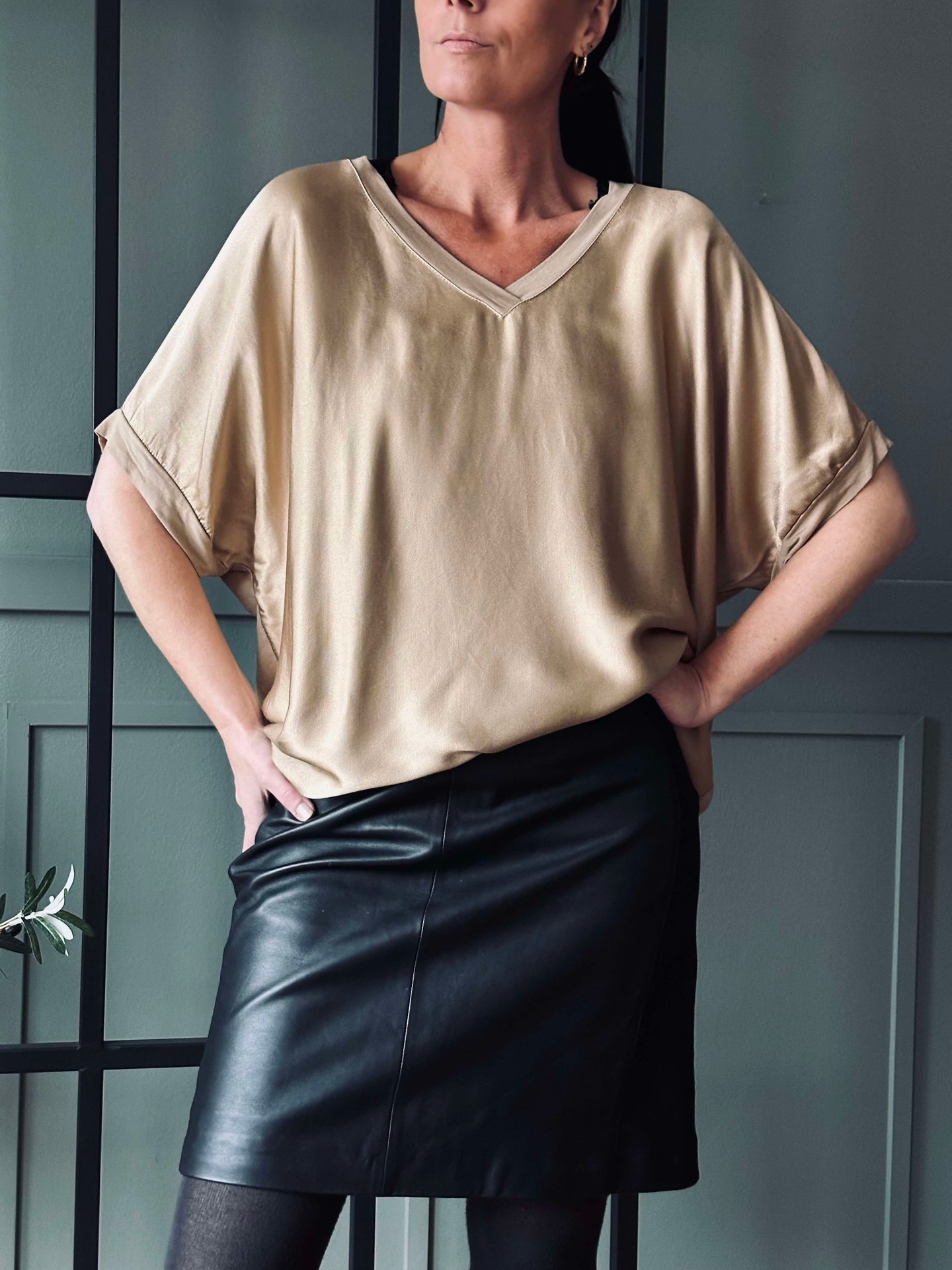 Bluse MILA - Golden
