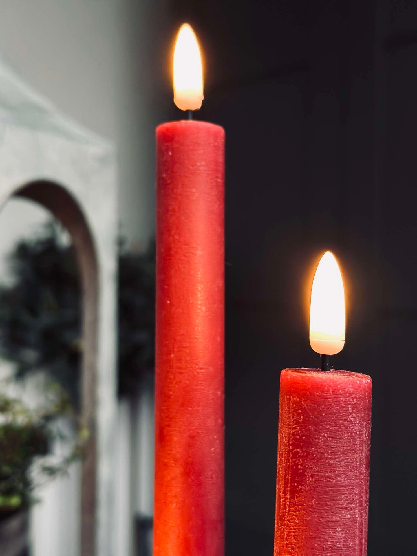 LED-lyspakke med 10 deler - Rød