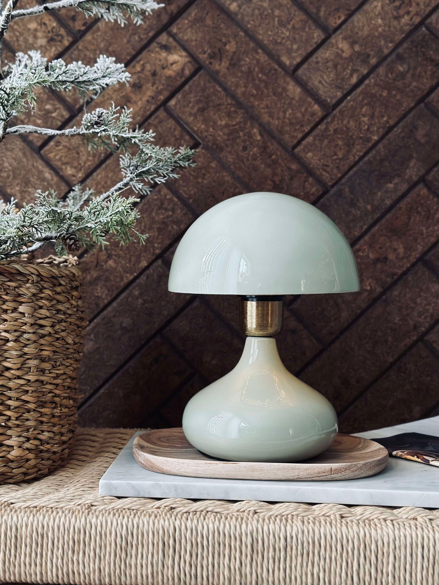 Bordlampe NOYA - Mint