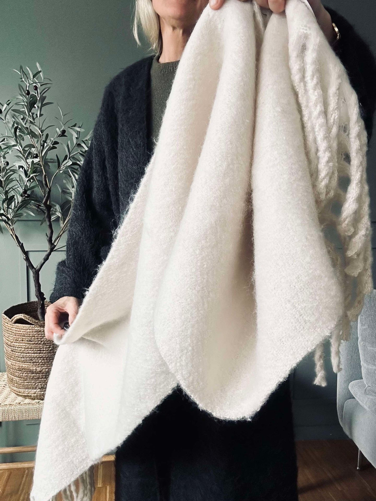 Skjerf White