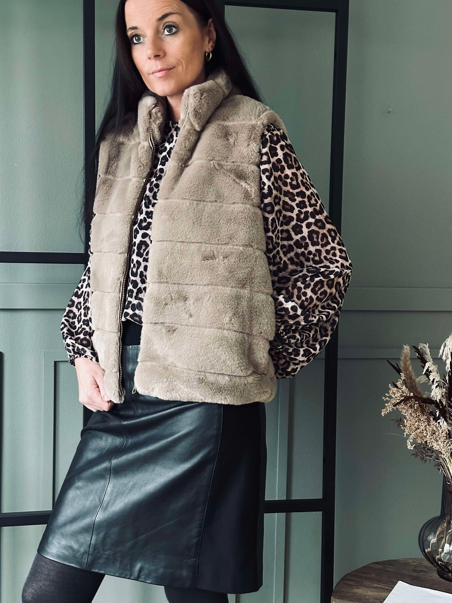 Vest Mindy Lys beige