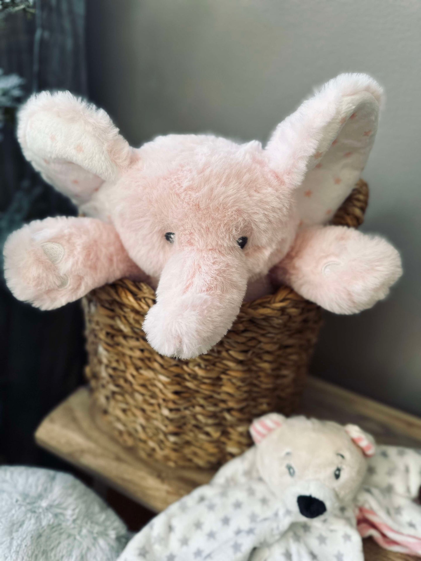 Bamse Elefant 25cm - Lyserosa