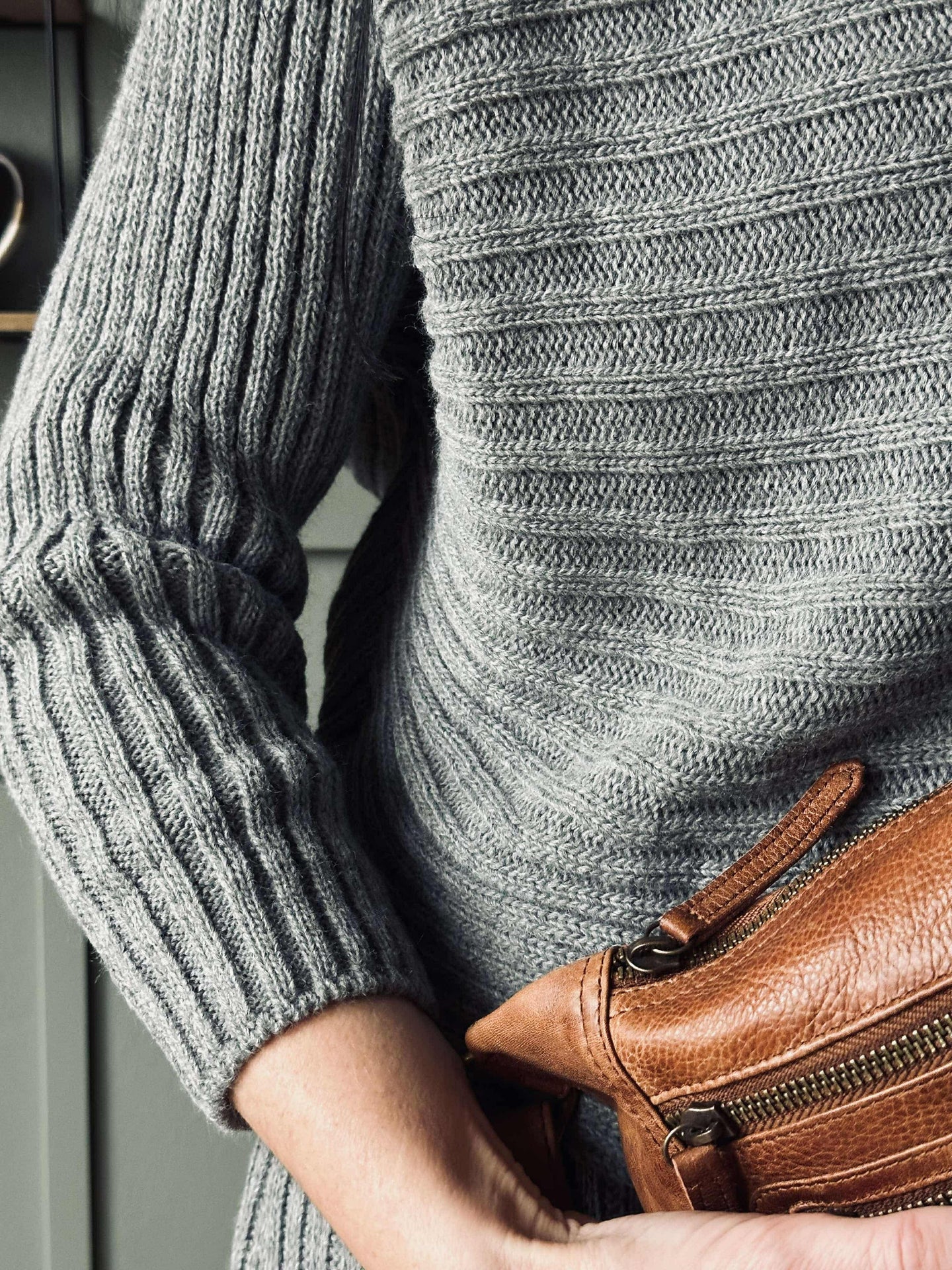 Strikkesett Clara Grey