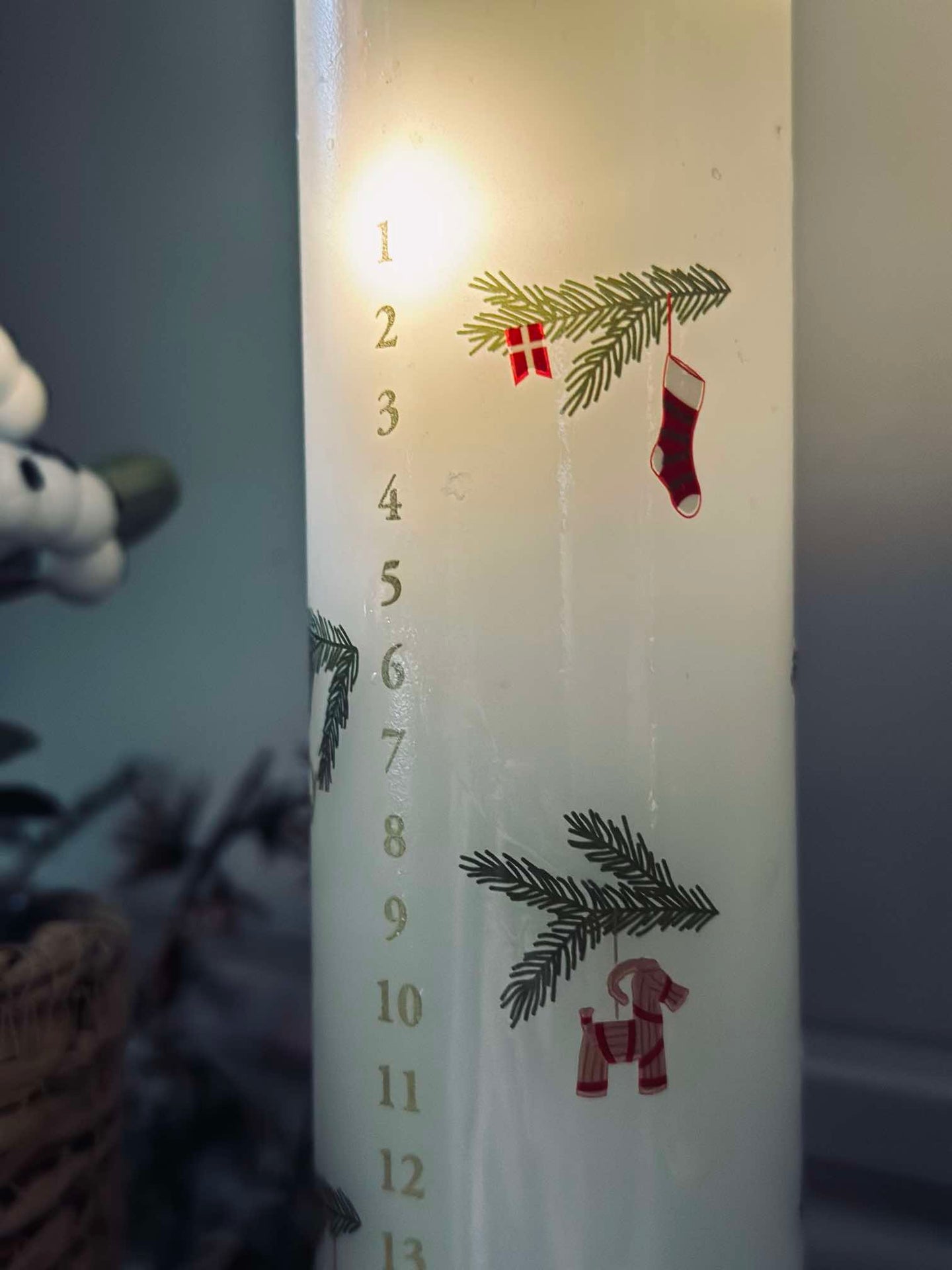 LED Kalenderlys med fjernbetjening