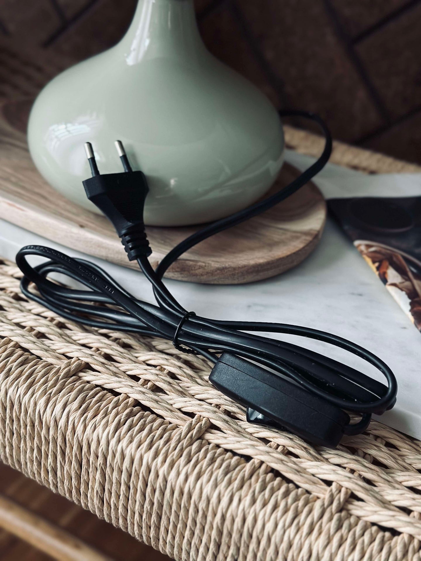 Bordlampe NOYA - Mint