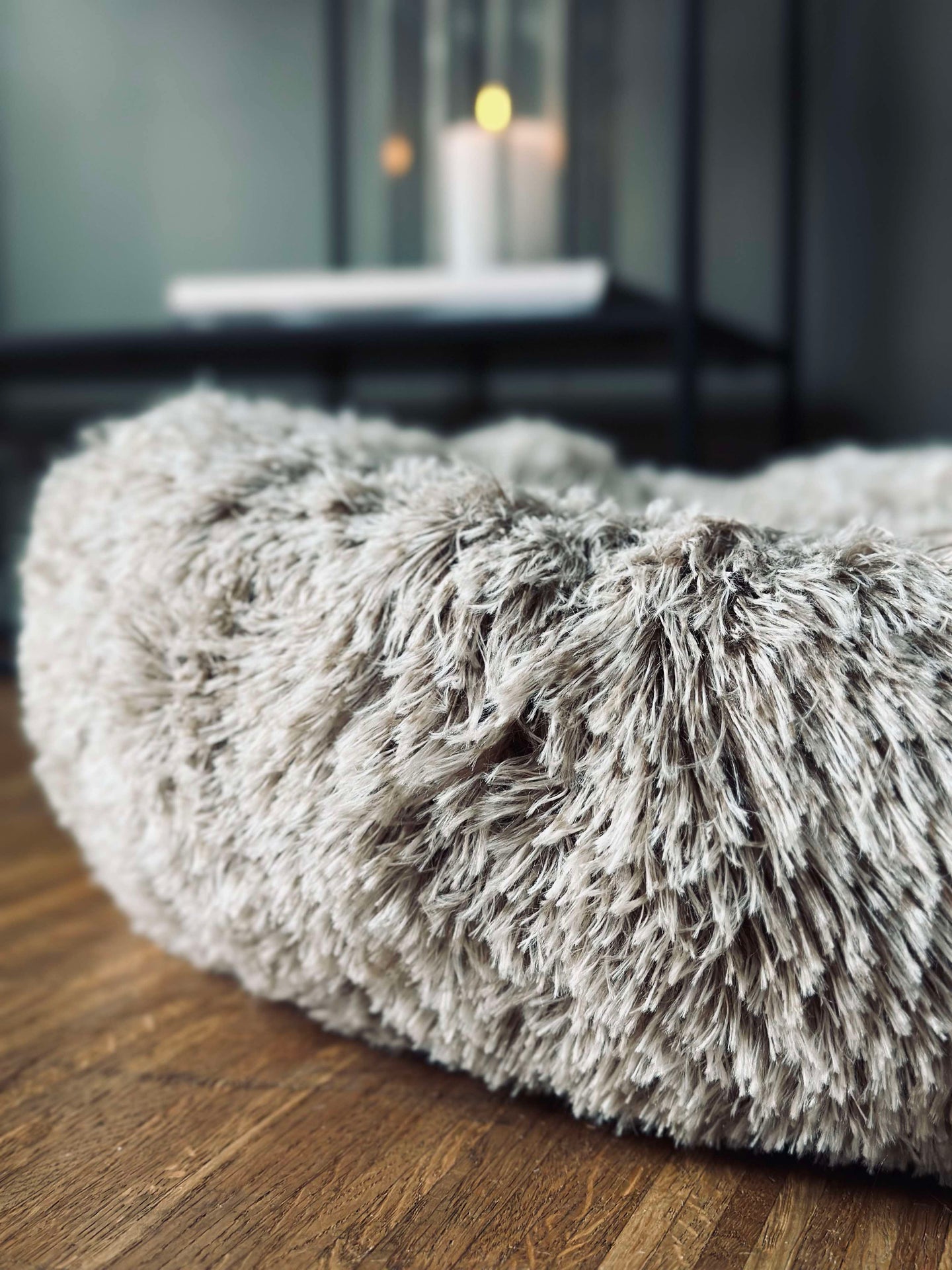 Hundekurv Fluffy - Dia 60 cm Beige