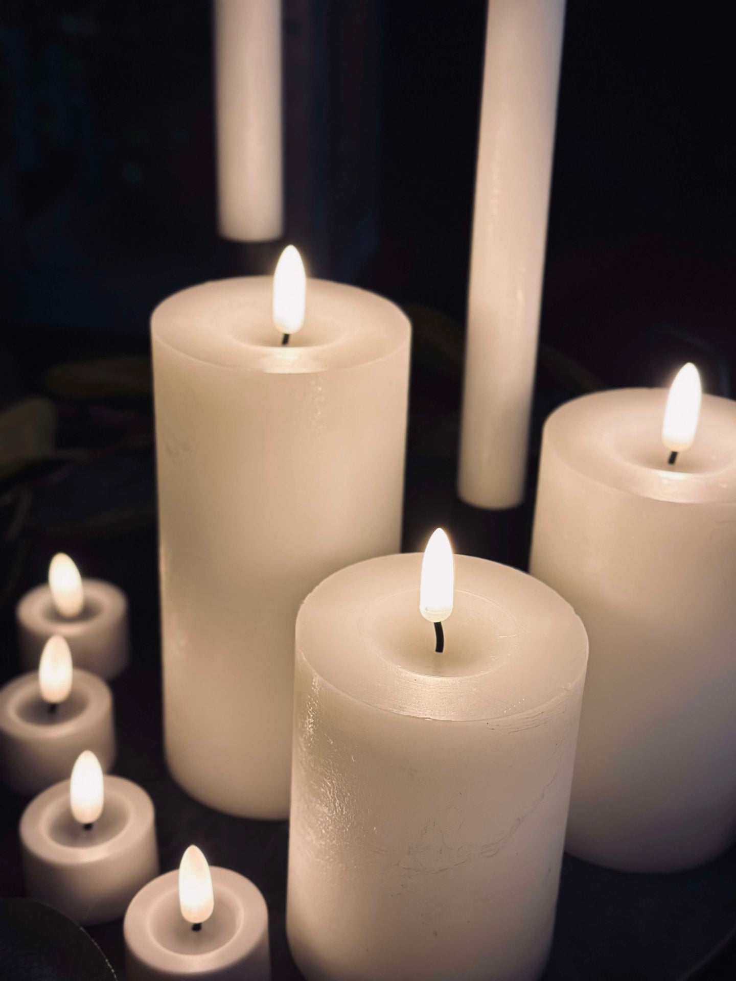 LED Lyspakke med 9 LED-lys - Inkl. fjernkontroll