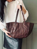 Shopper Aura – Brun skinn