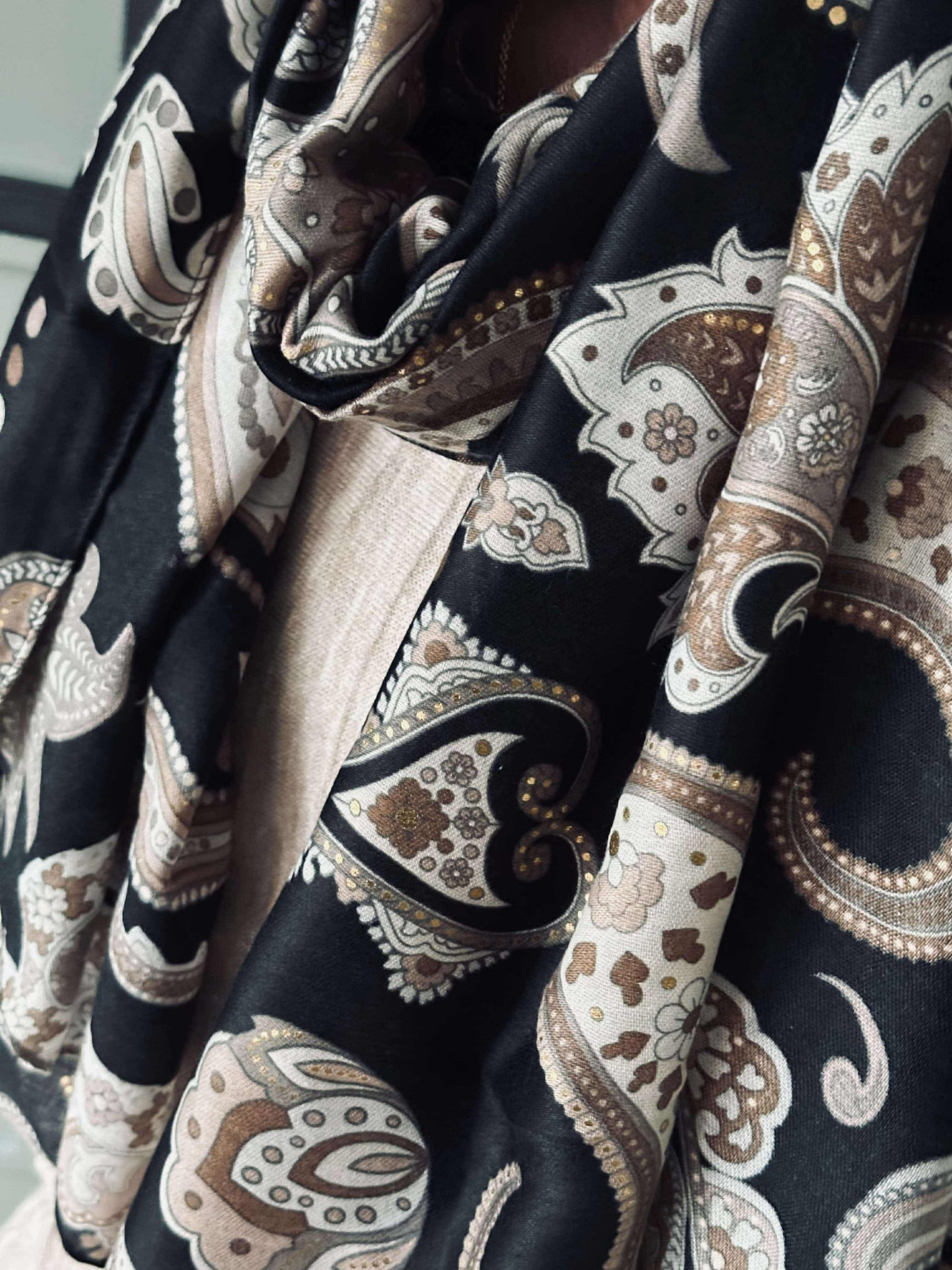 Skjerf Vintage Gold