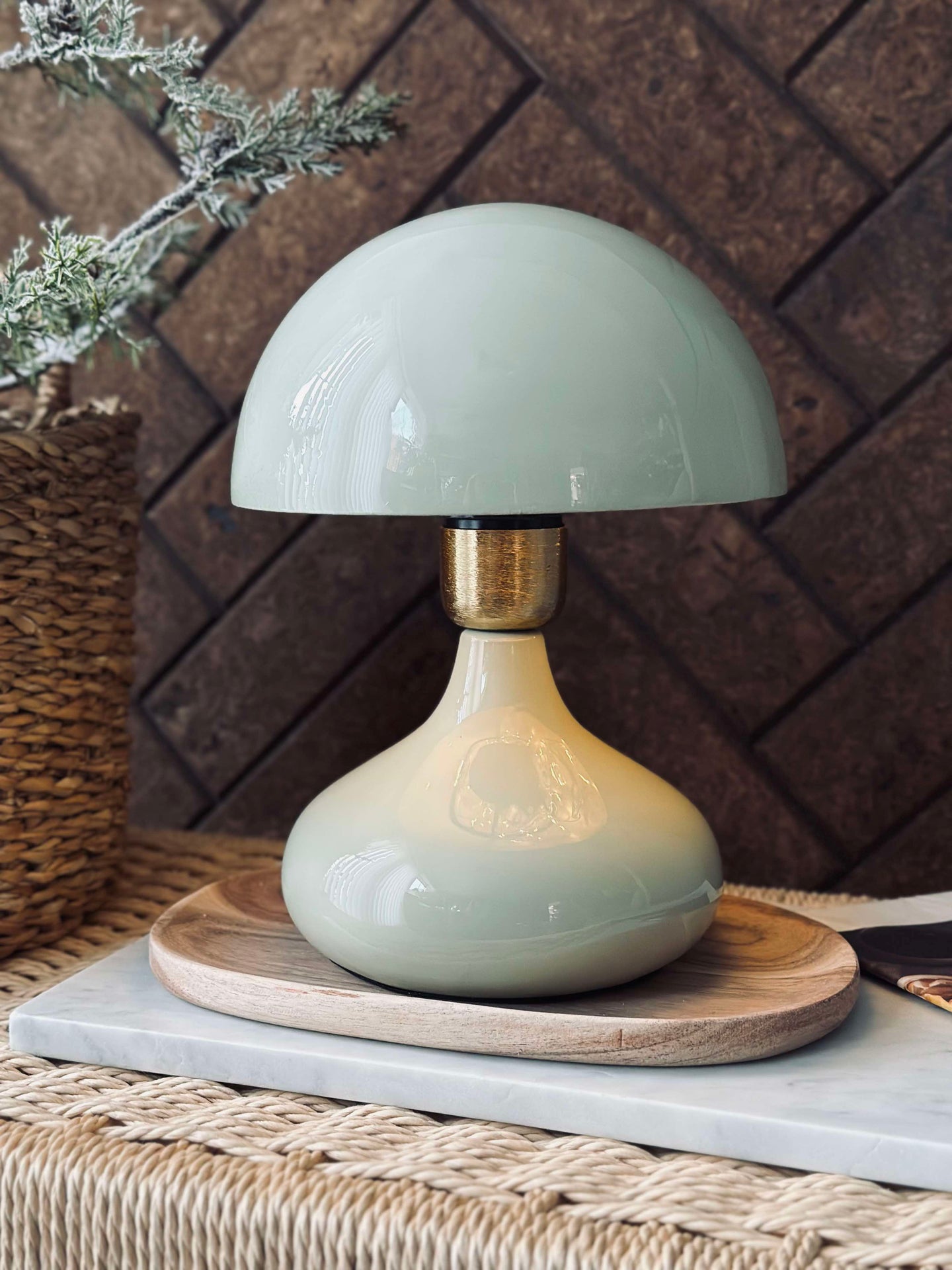 Bordlampe NOYA - Mint