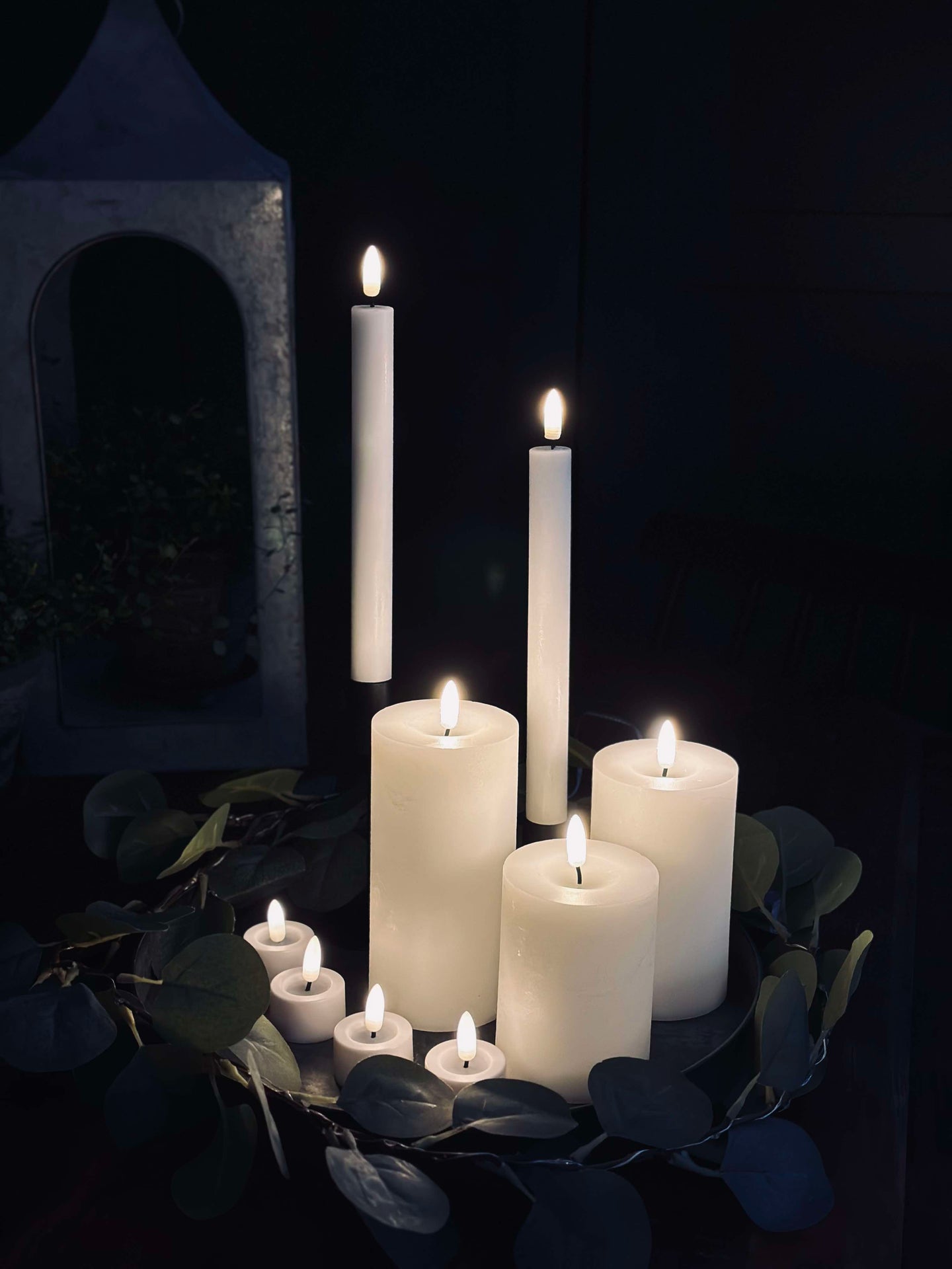 LED Lyspakke med 9 LED-lys - Inkl. fjernkontroll