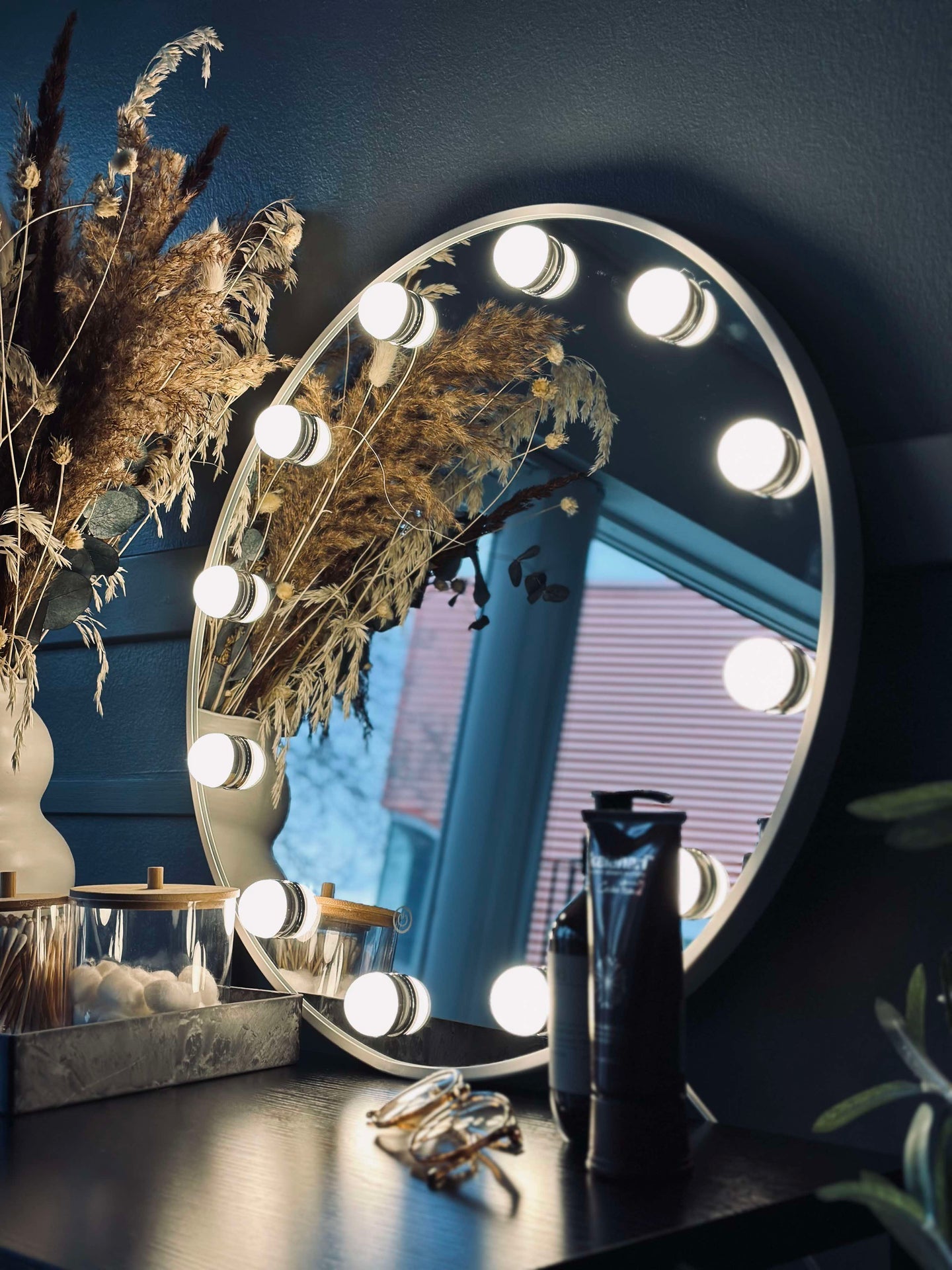 Hollywood Makeup Speil med lys - Dia 50cm