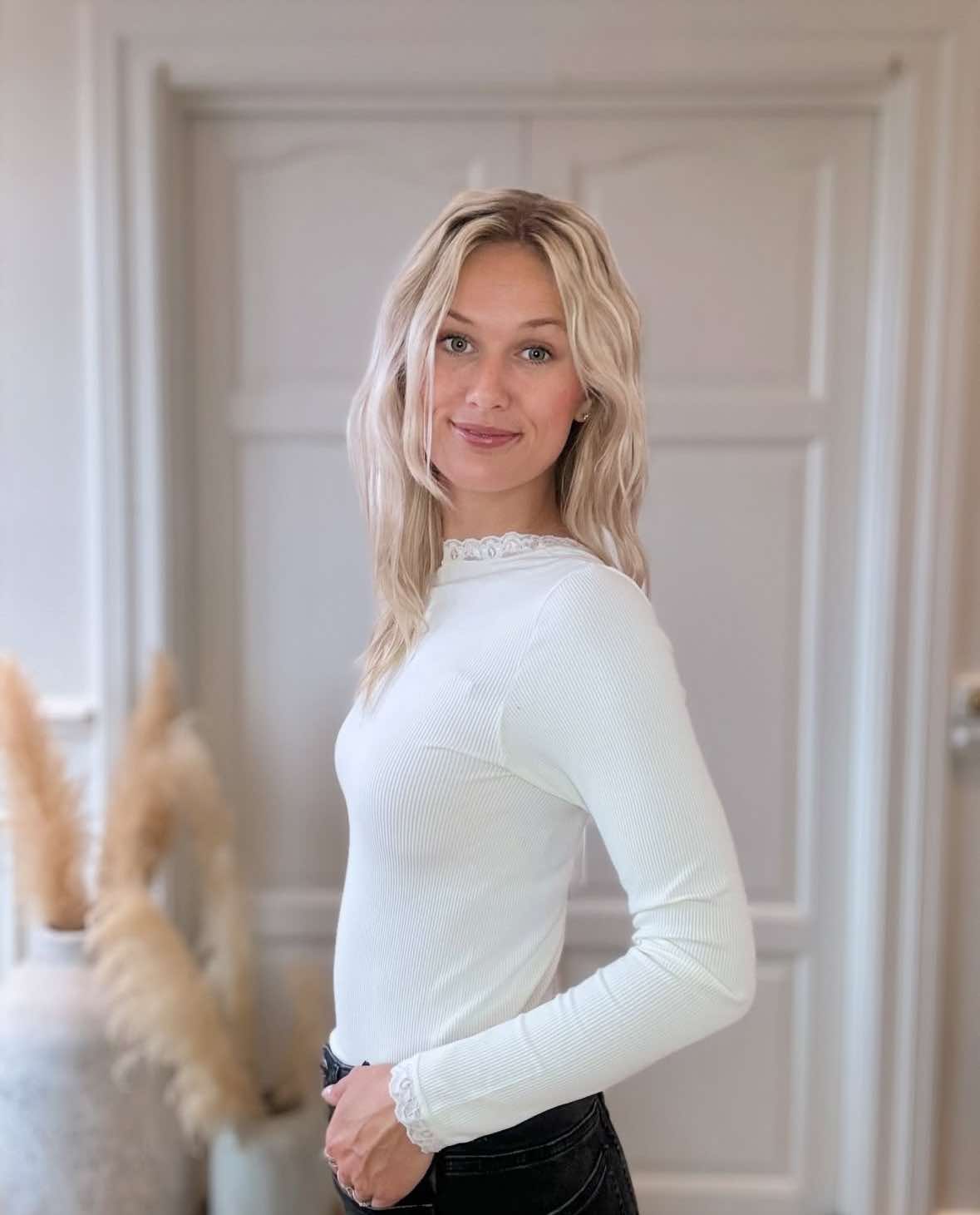 Bluse Frida mikrofiber - White