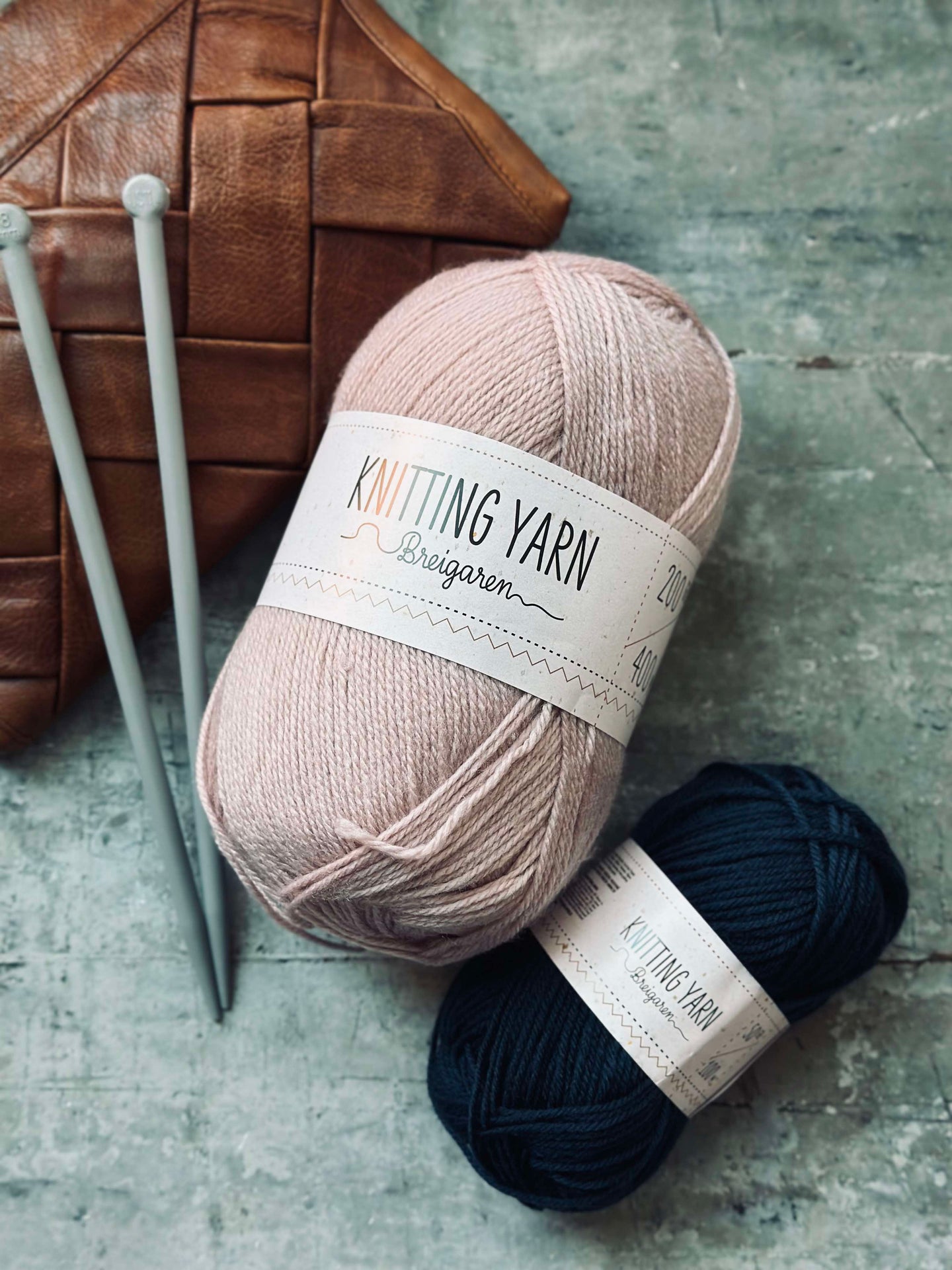 Garn Akryl 200 gram - Rosa