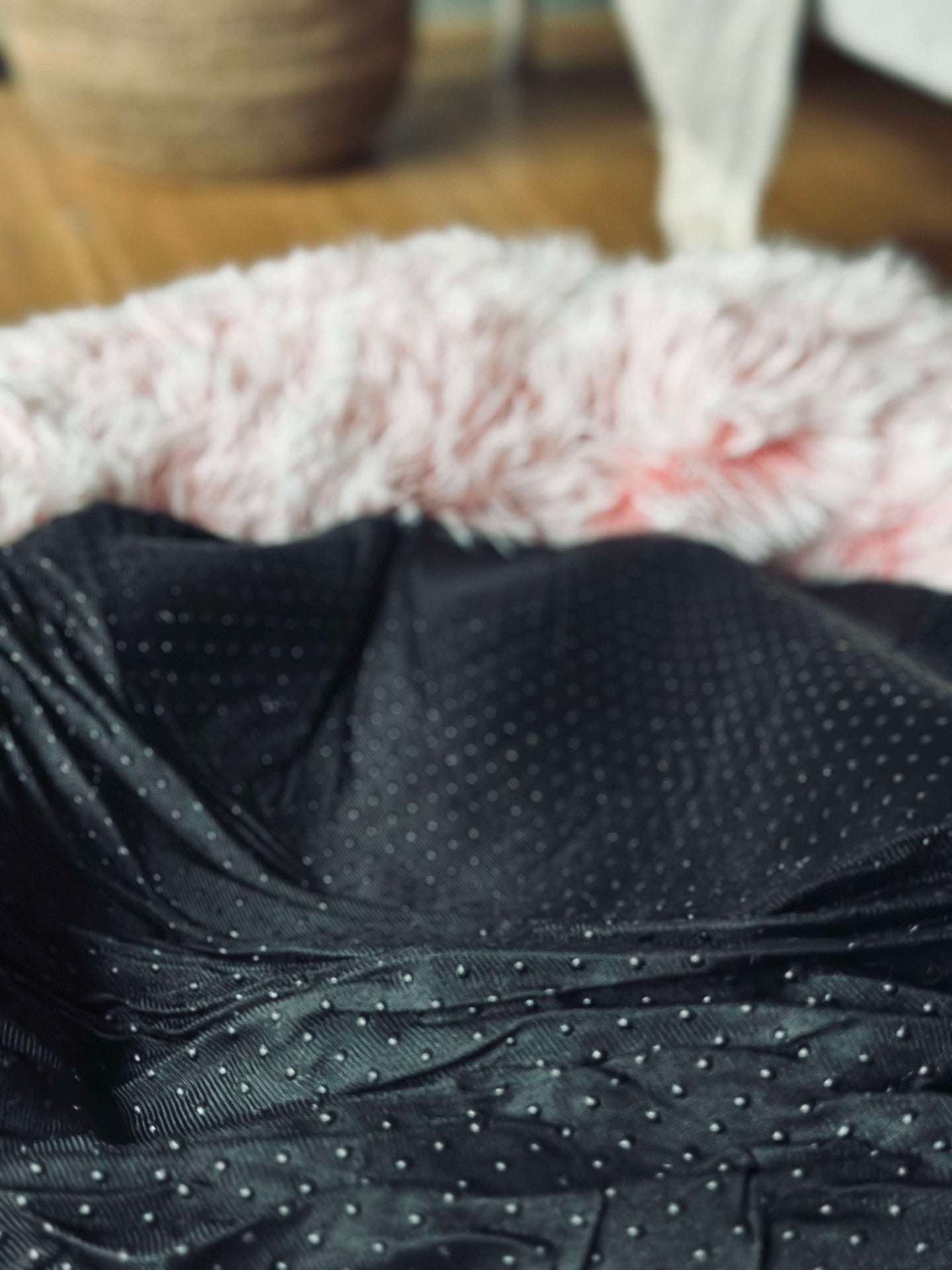 Hundekurv Fluffy - Dia 60 cm Rosa