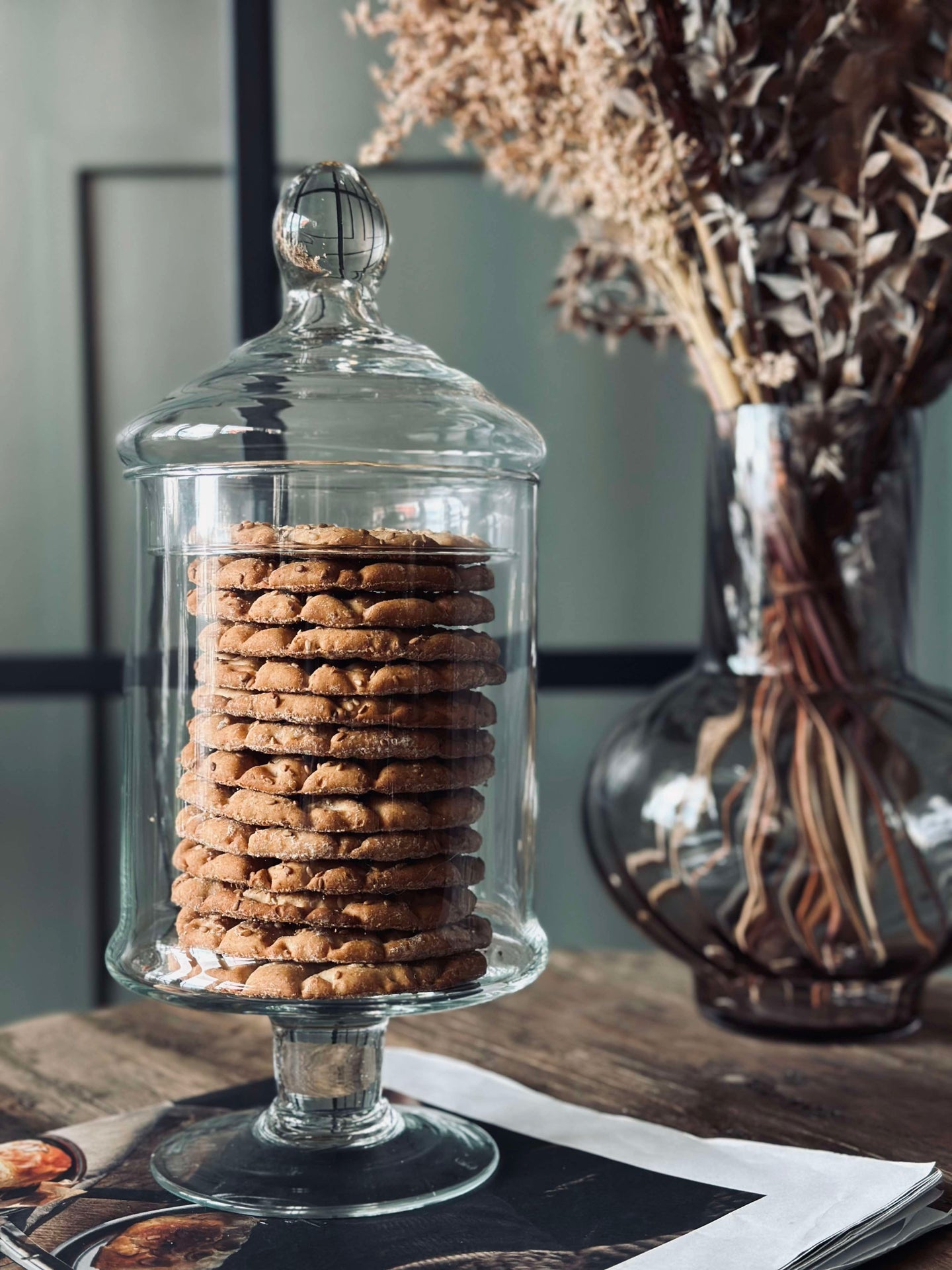 Oppbevaring med lokk - Glass