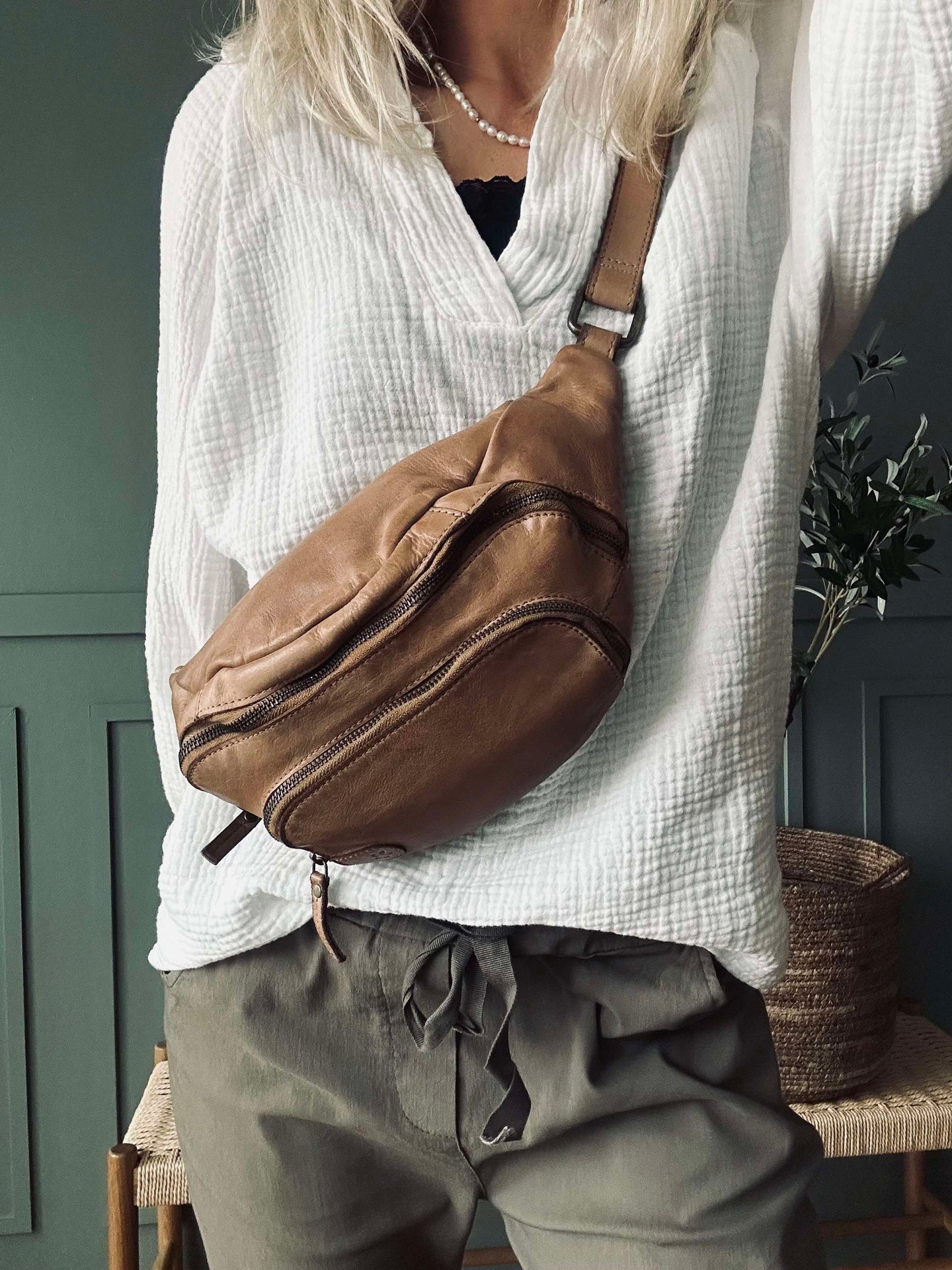 Bumbag Raw Wanda - Taupe