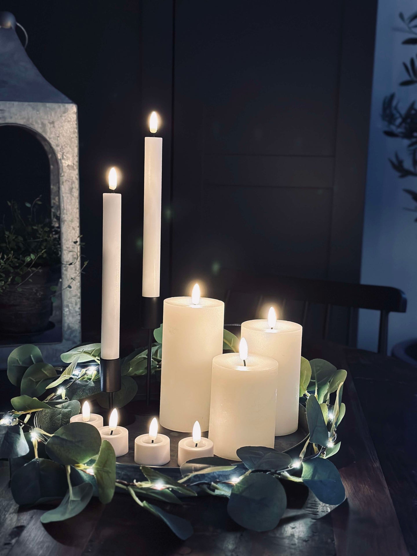 LED Lyspakke med 9 LED-lys - Inkl. fjernkontroll