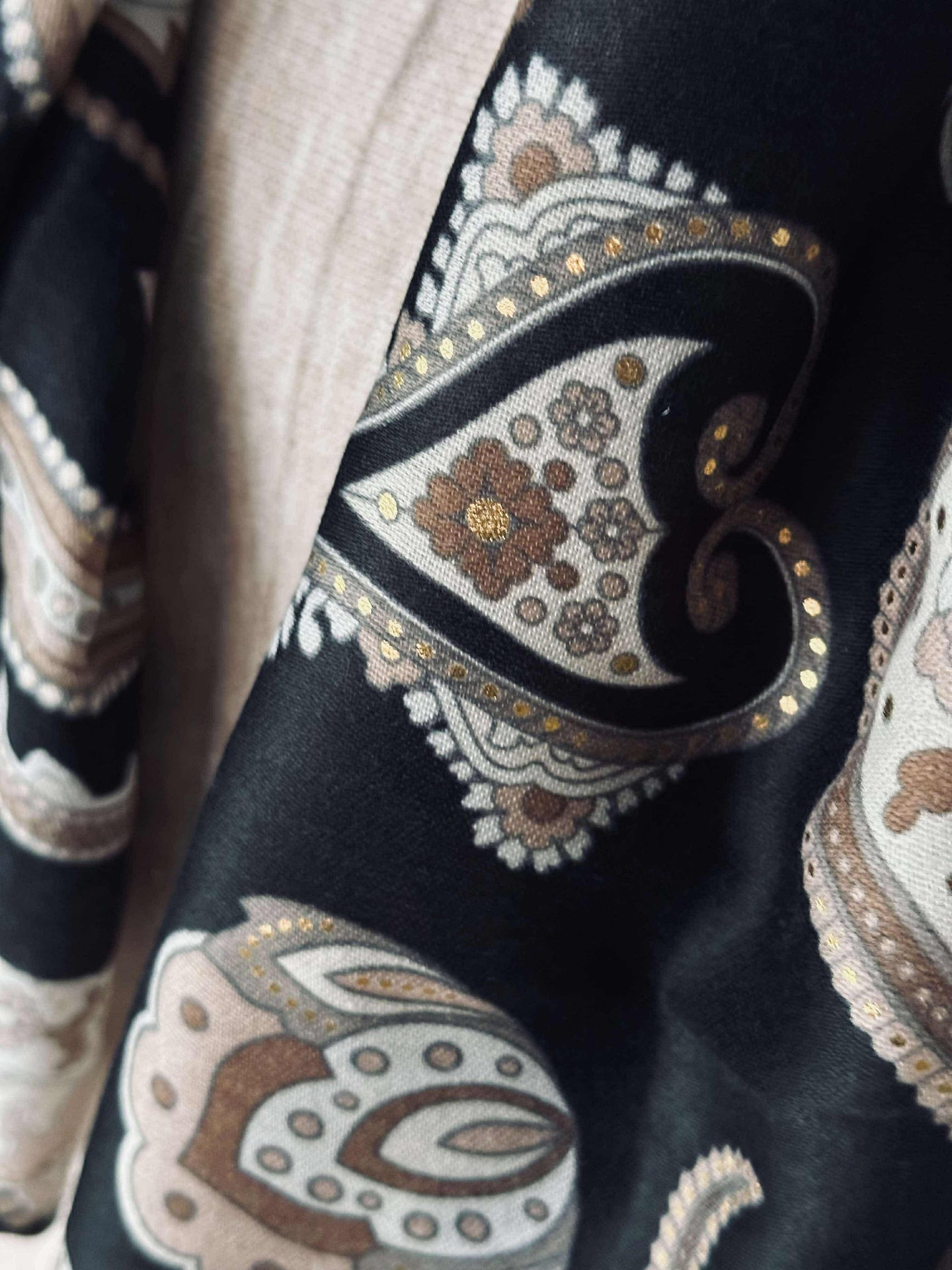 Skjerf Vintage Gold
